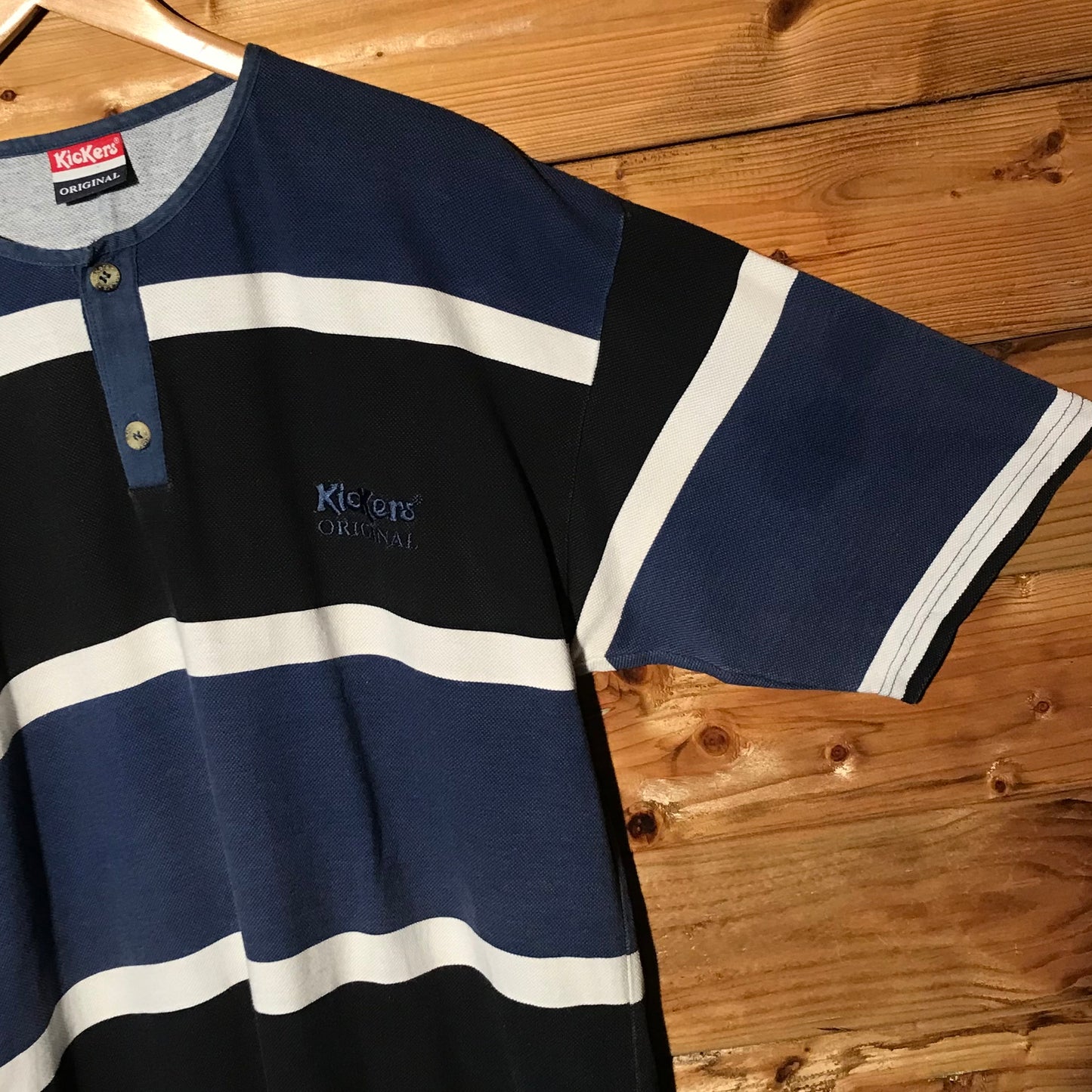 Kickers Striped polo t shirt