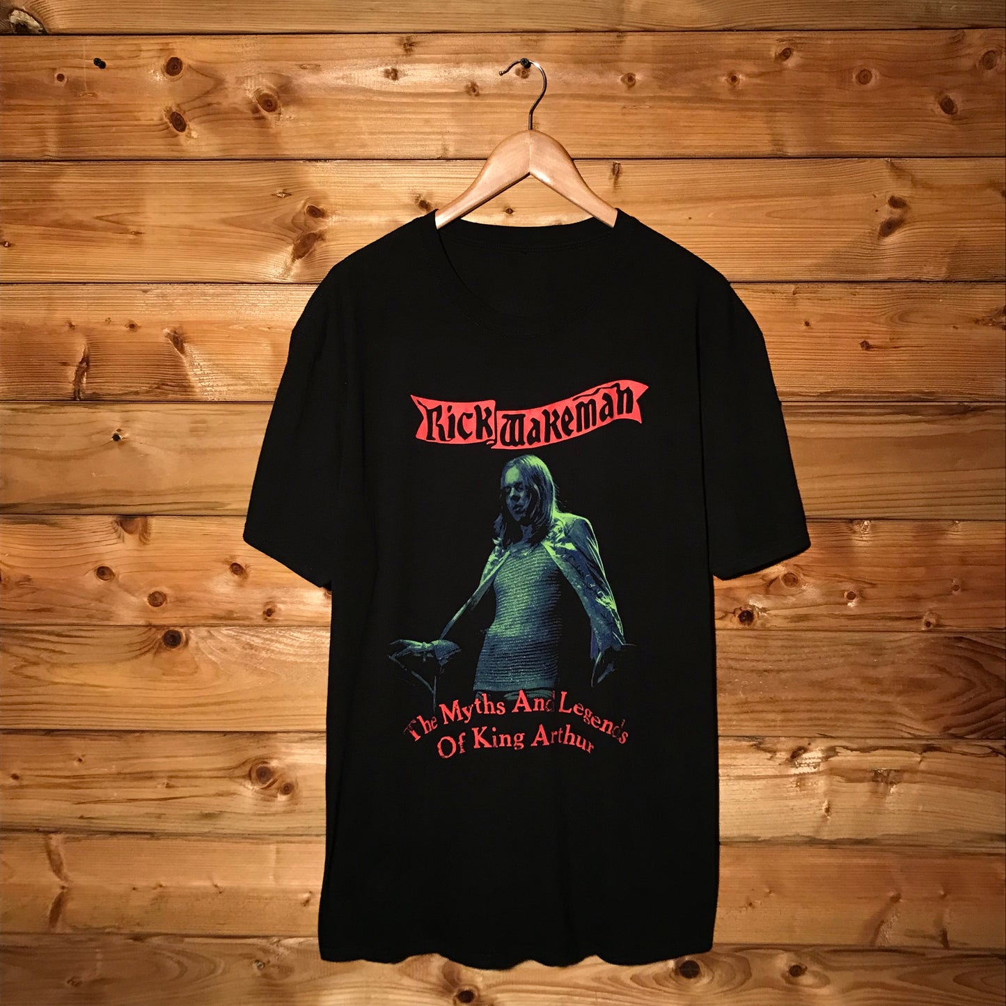 2016 Rick Wakeman King Arthur World Tour t shirt