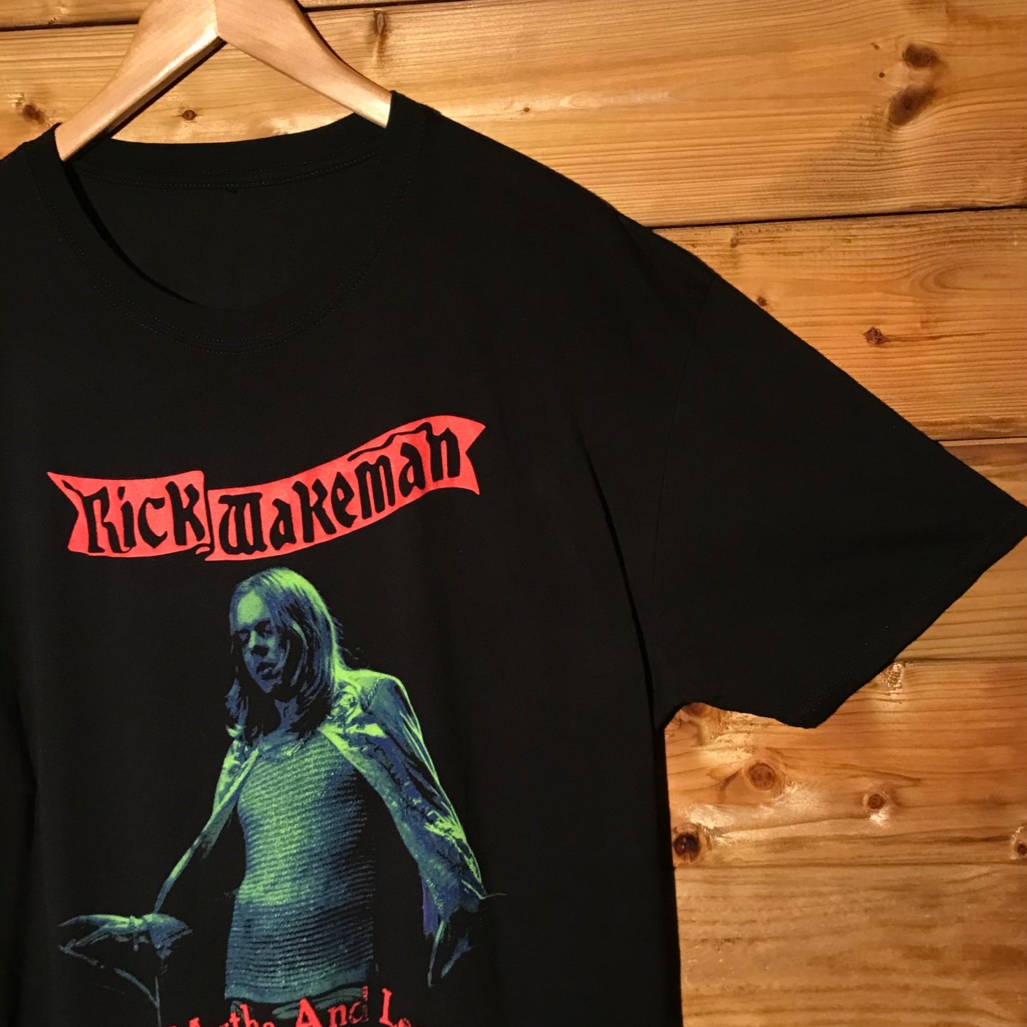 2016 Rick Wakeman King Arthur World Tour t shirt