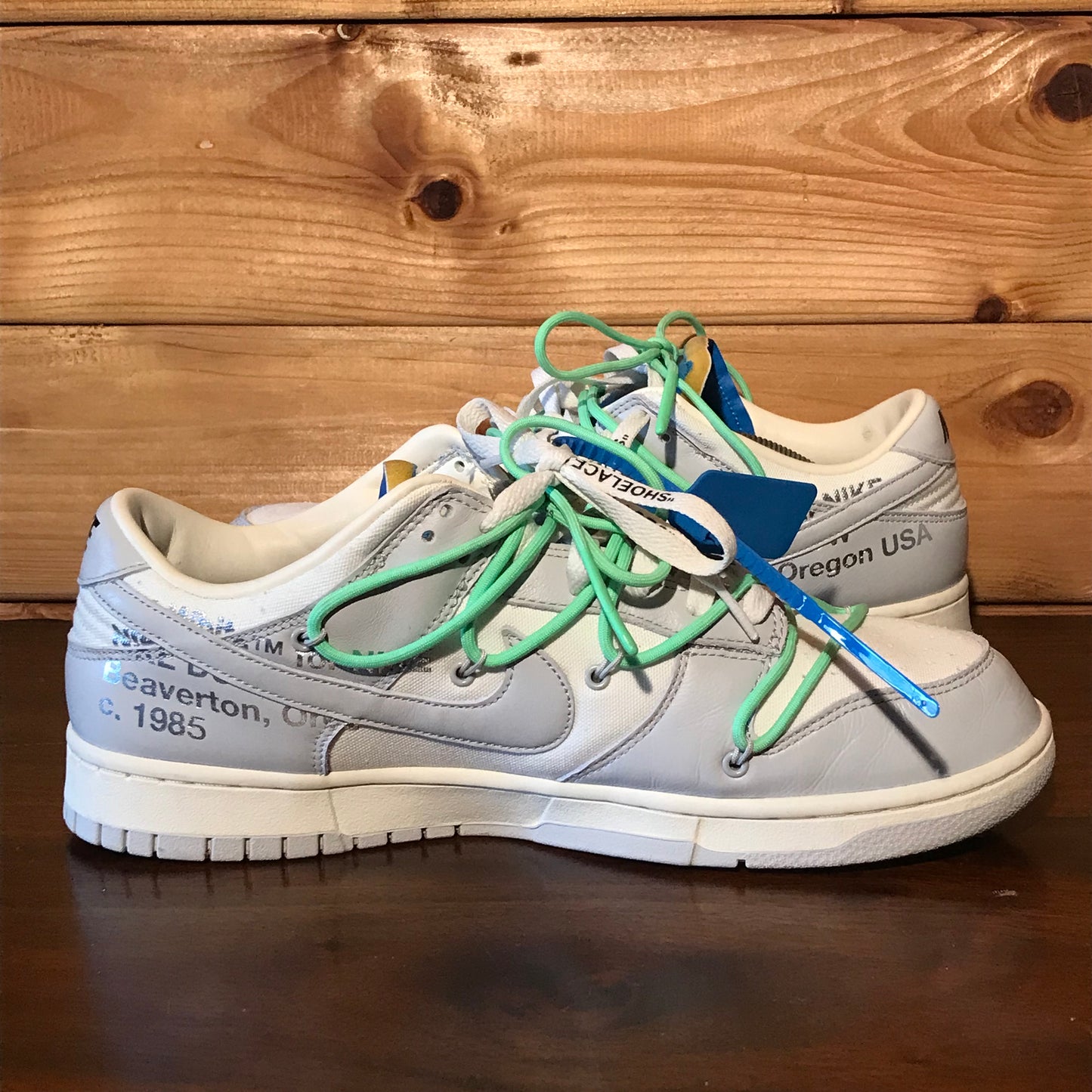 2021 Nike x Off White Dunk Low Lot 26