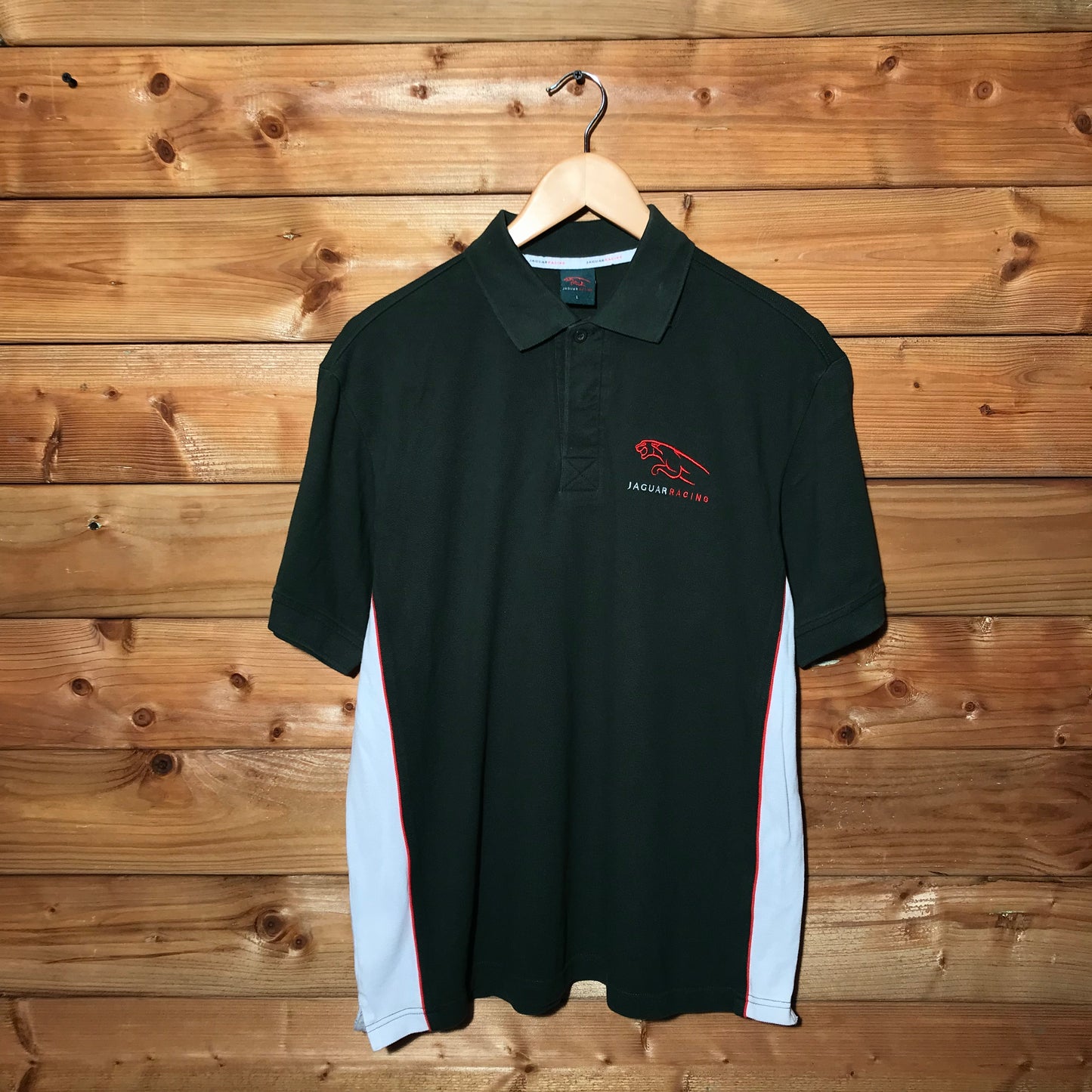 2003 Jaguar Racing F1 Team polo t shirt