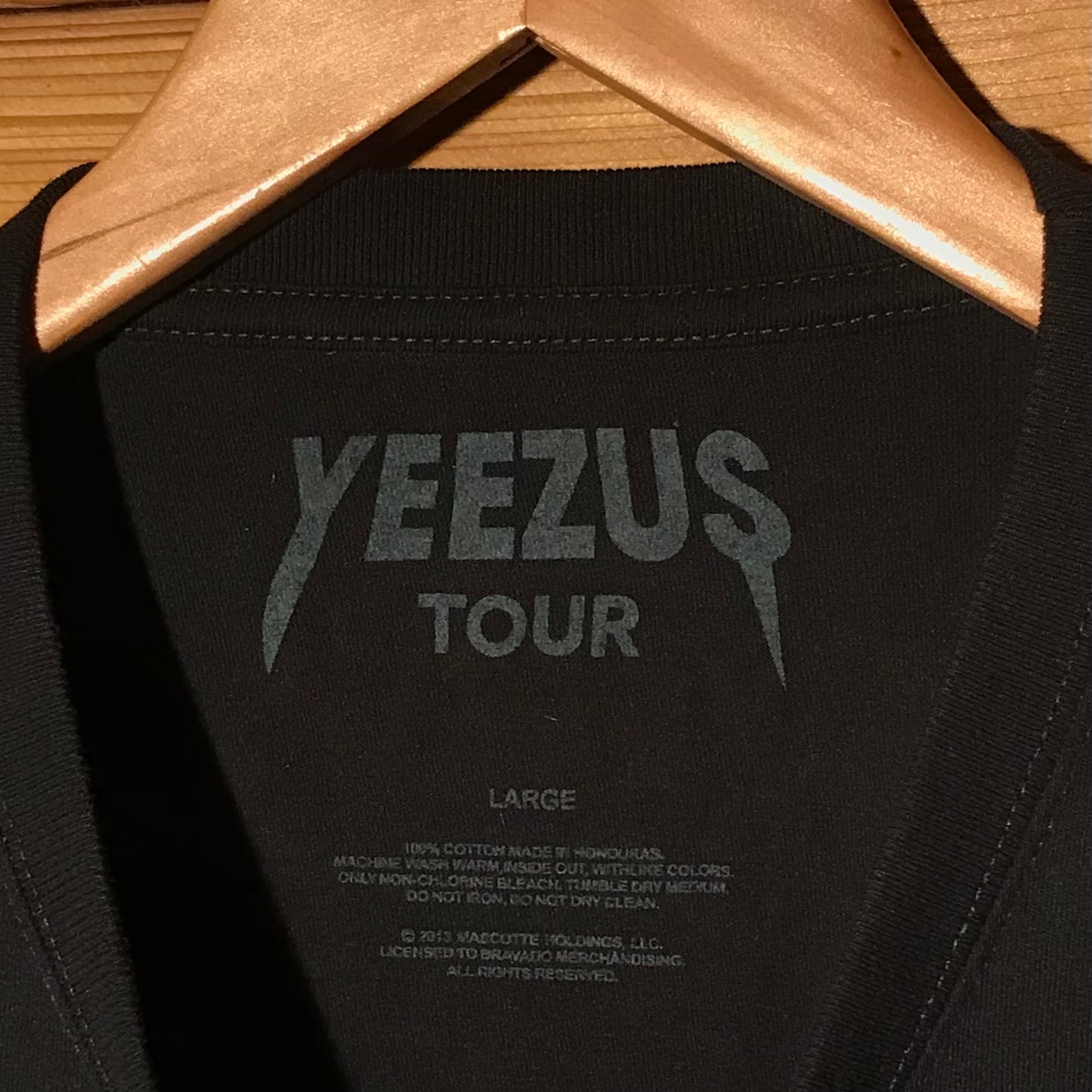 2013 Kanye West Yeezus Tour God Wants You t shirt