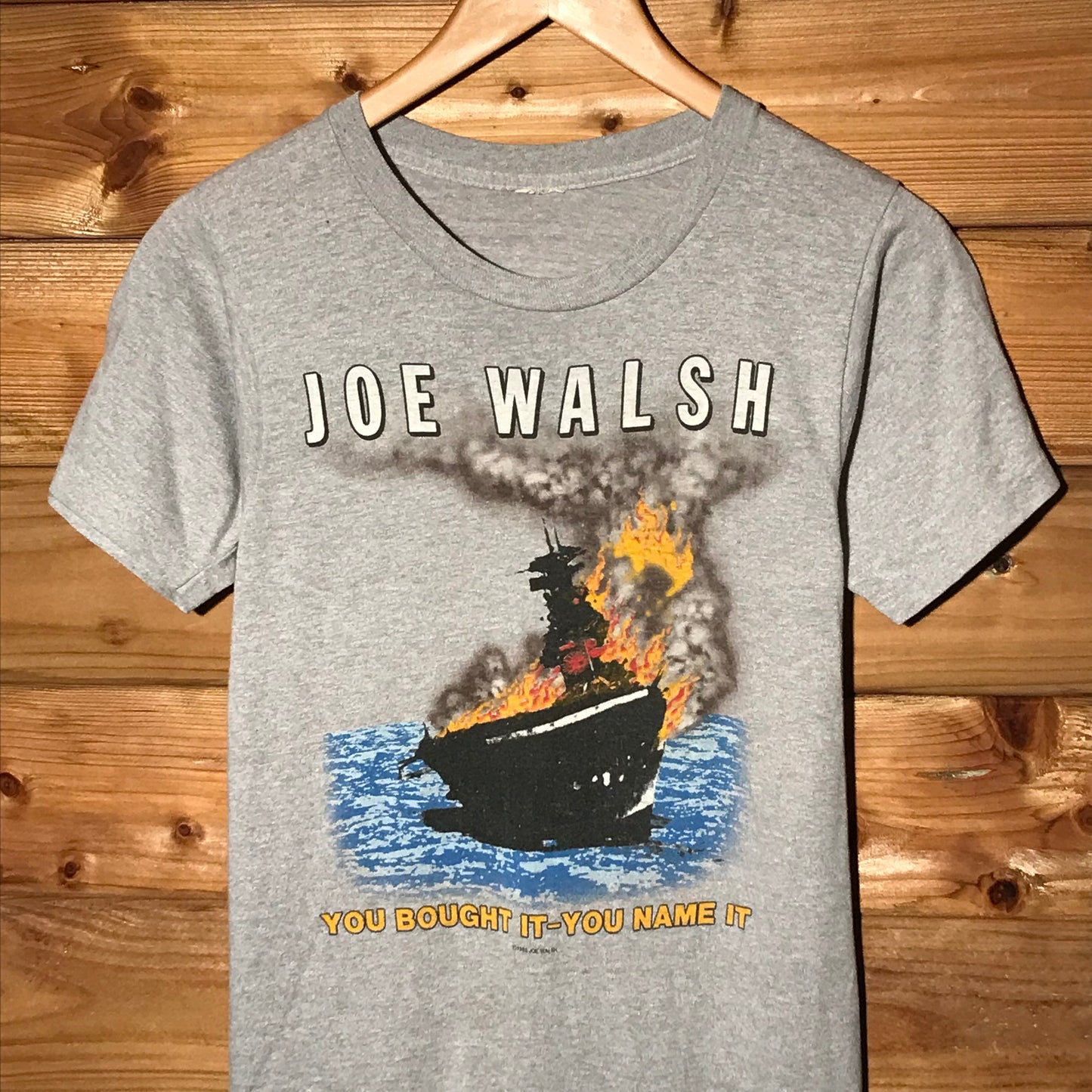 1983 Joe Walsh You Bought It - You Name It Tour t shirt