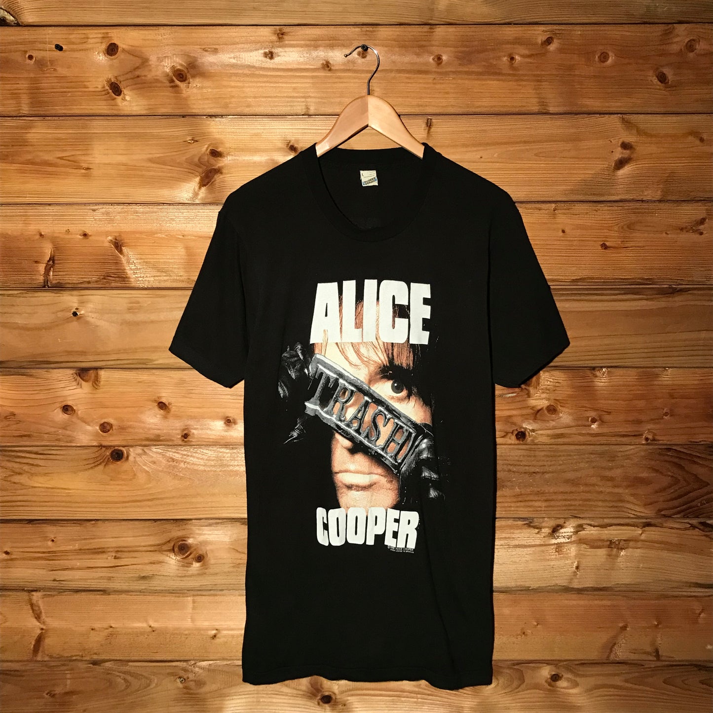 1989 Alice Cooper Trashes Europe Tour t shirt