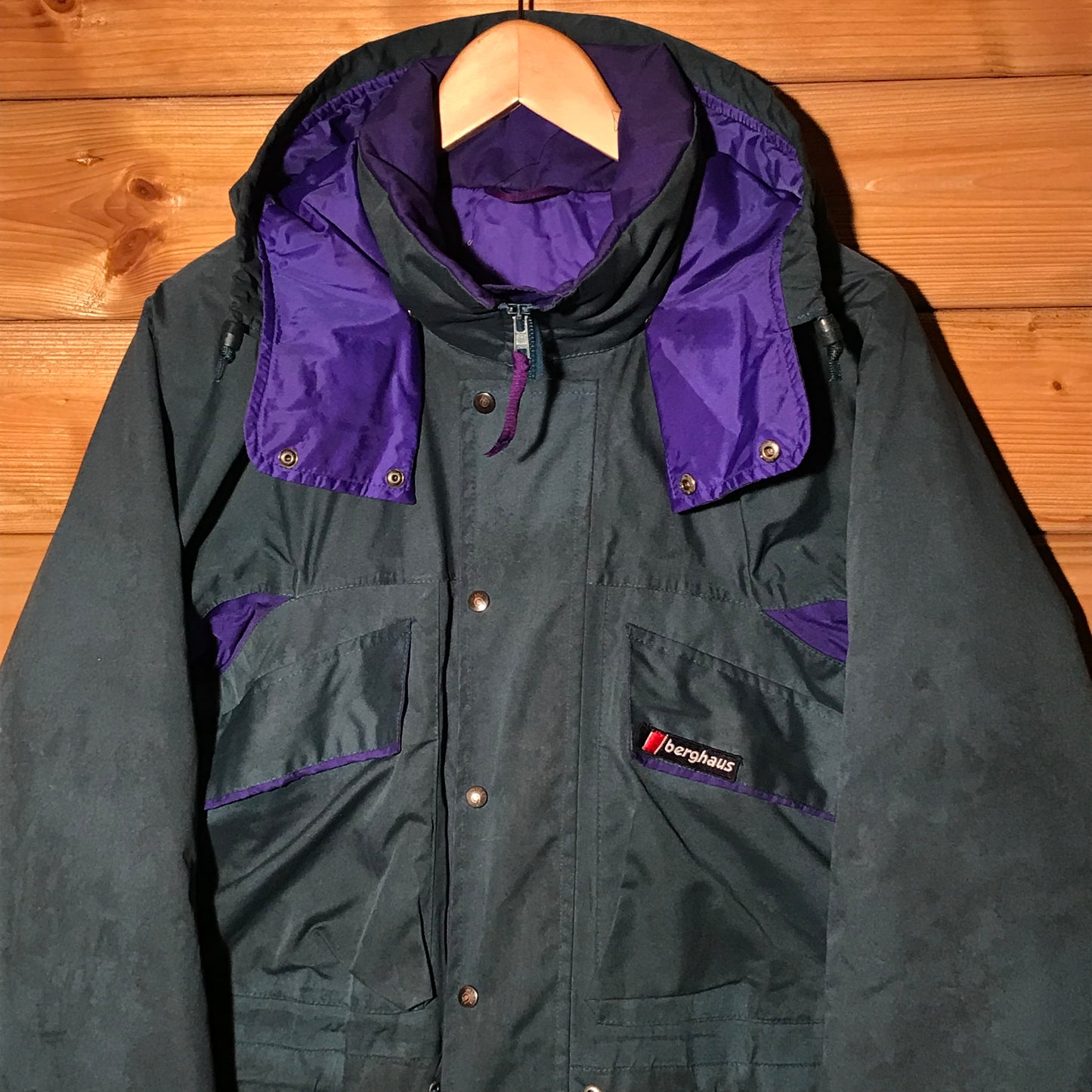 90s Berghaus Serac XP zip up parka jacket