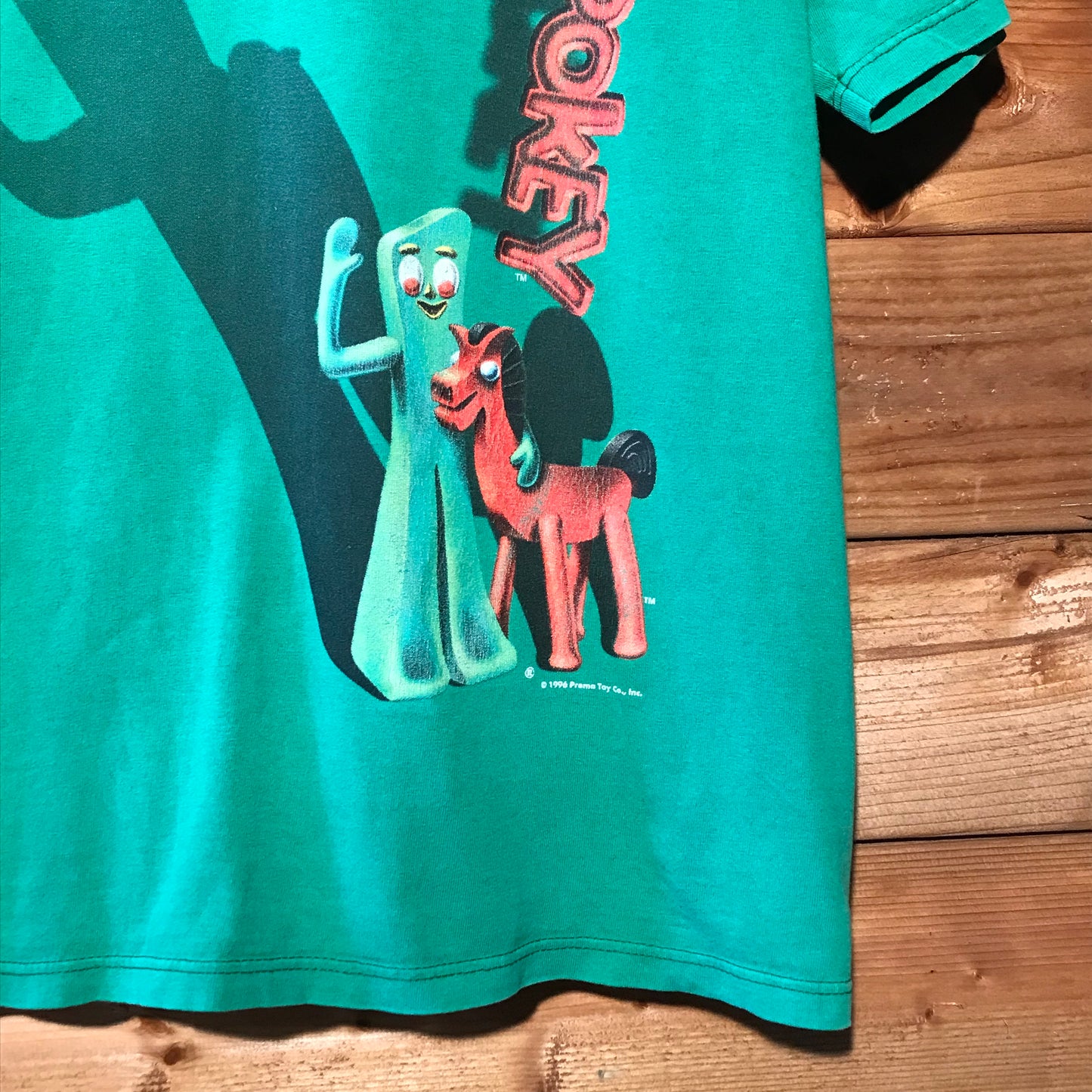 1996 Gumby And Pokey Promo t shirt