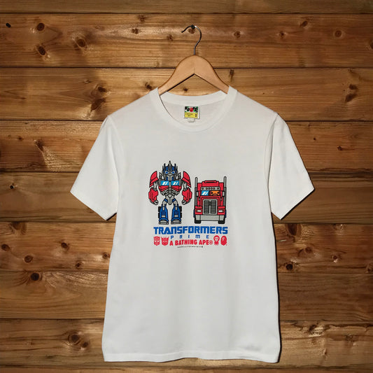 2013 Bape, A Bathing Ape x Transformers Optimus Prime t shirt