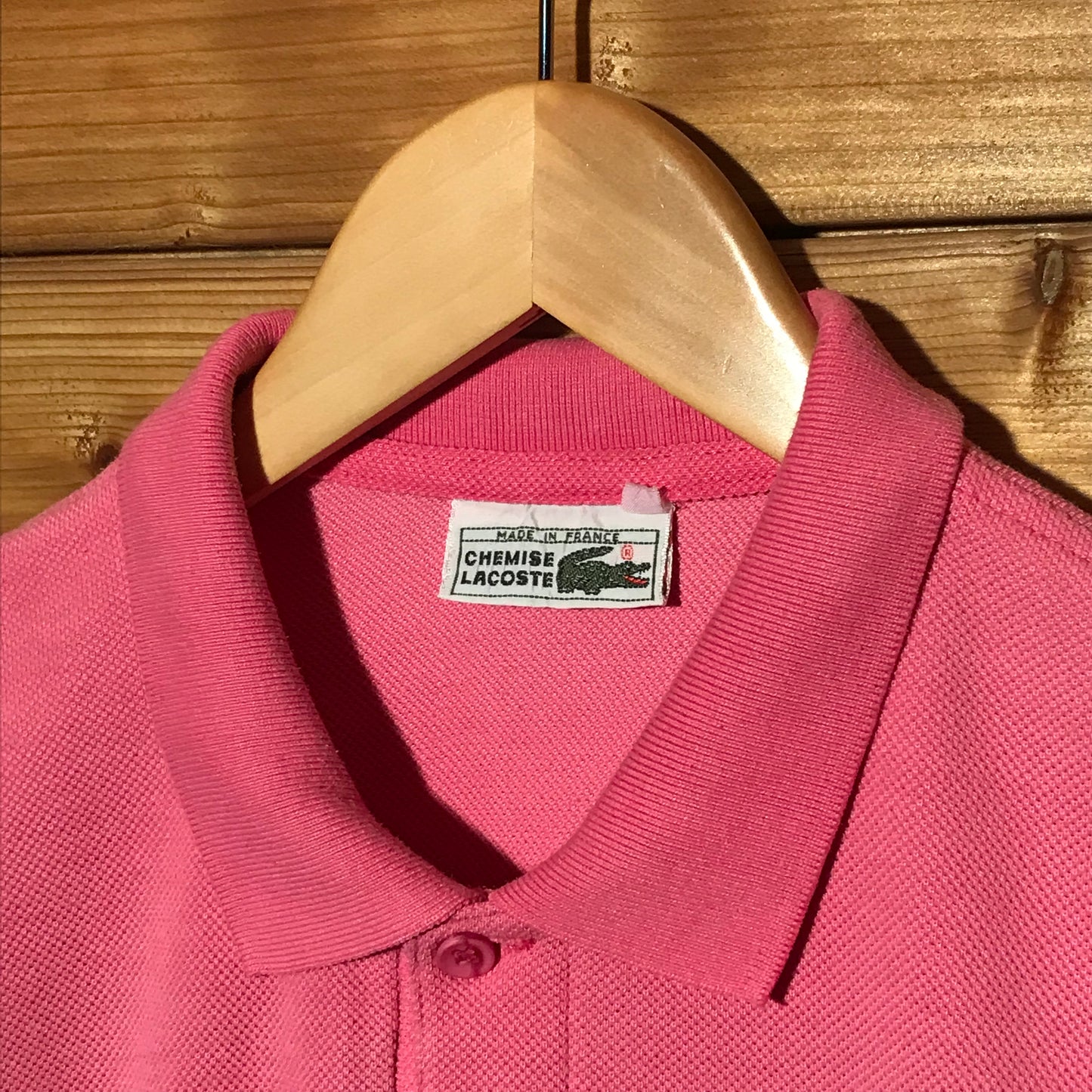 80s Lacoste Essentials polo t shirt