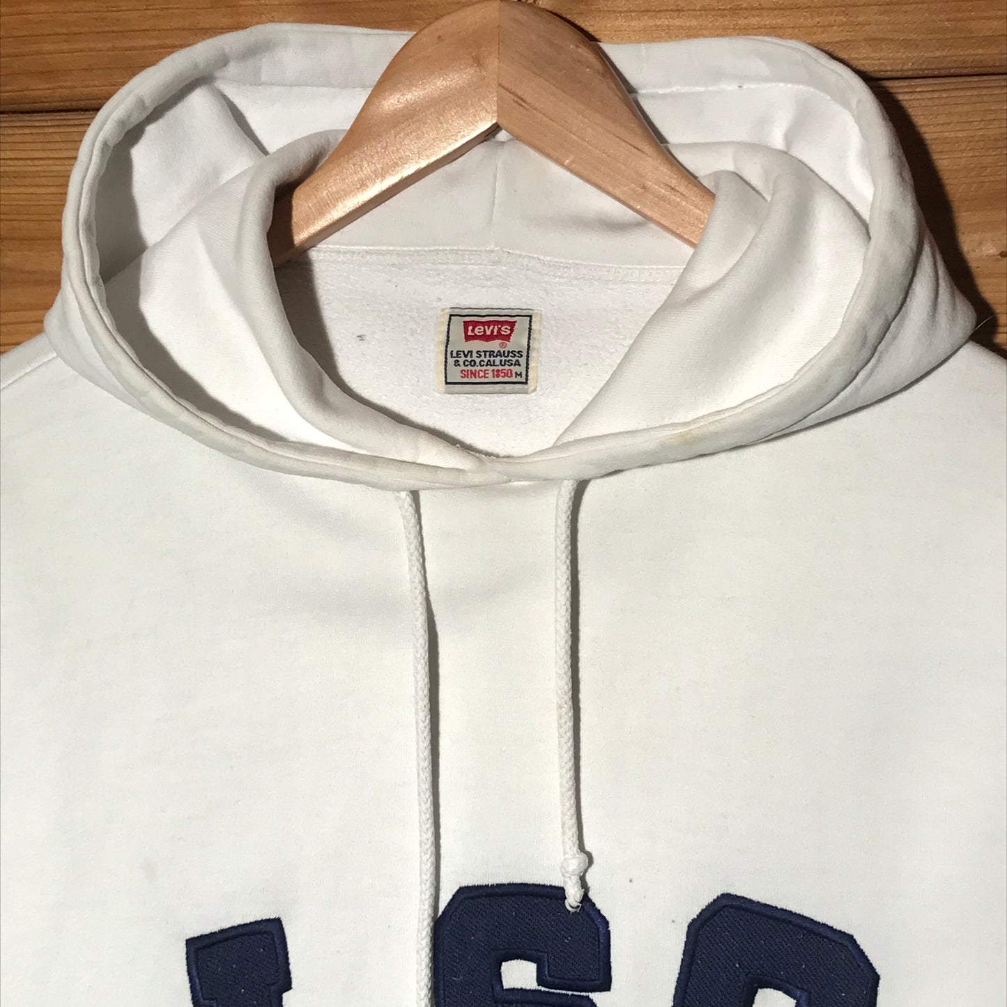 90s Levis LSC Arc Spellout hoodie