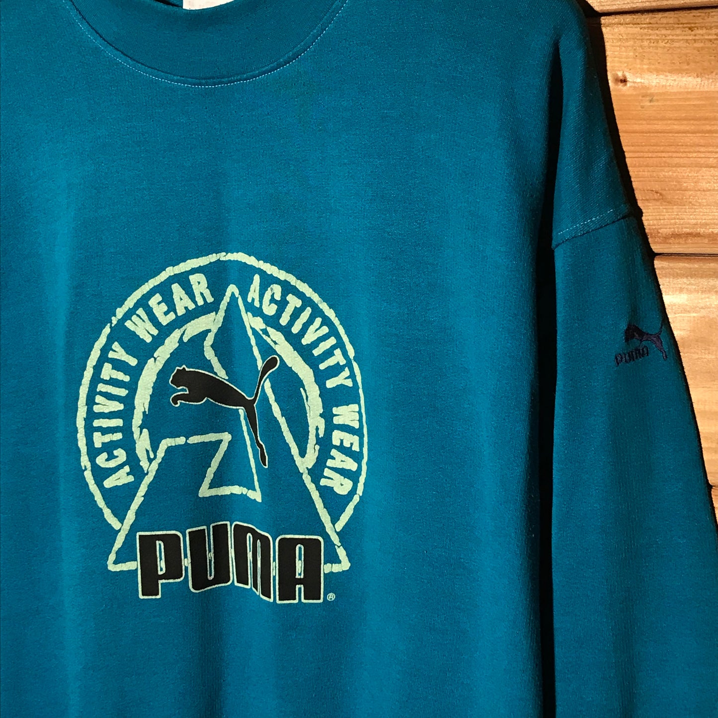 90s Puma Activity Wear Centre Spellout sweatshirt