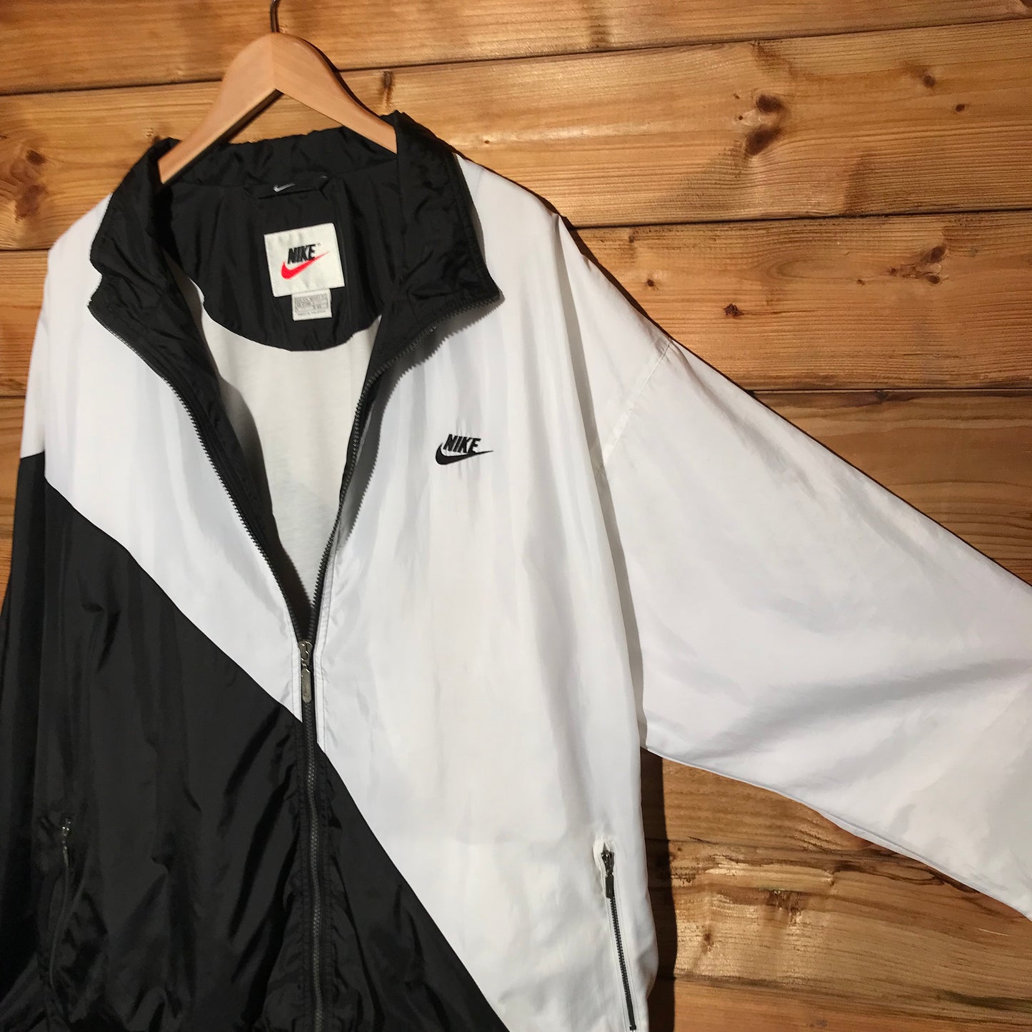 90s Nike Full Back Swoosh windbreaker jacket