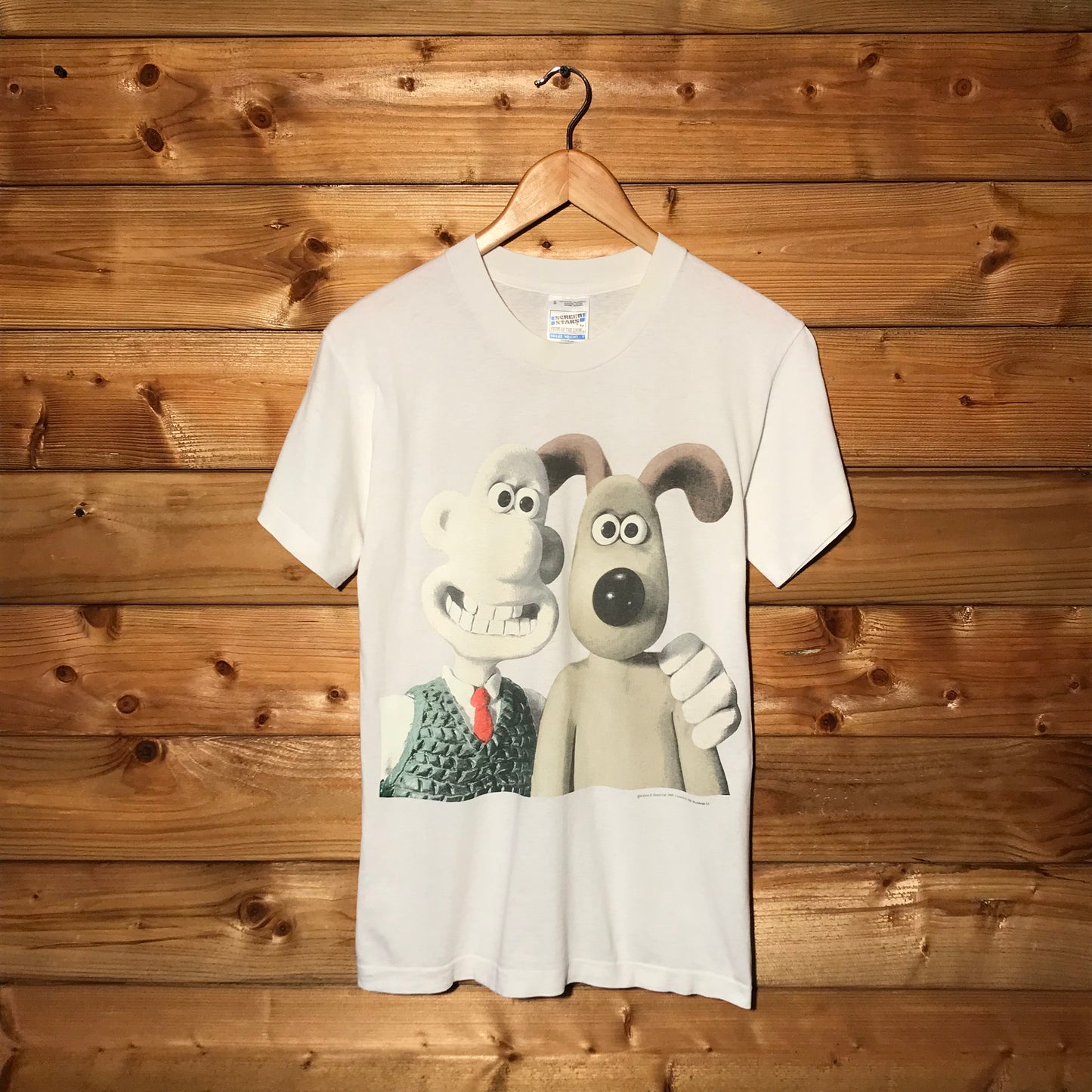 1989 Wallace & Gromit Photo t shirt