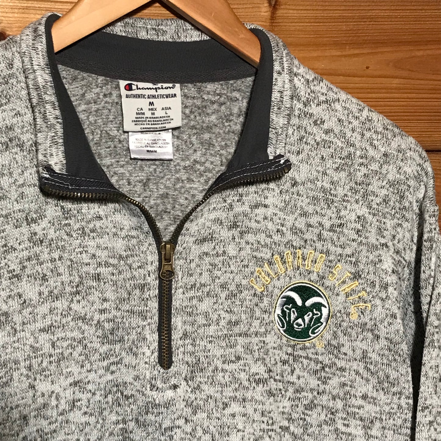 Champion Colorado State Rams quarter zip sweatshirt