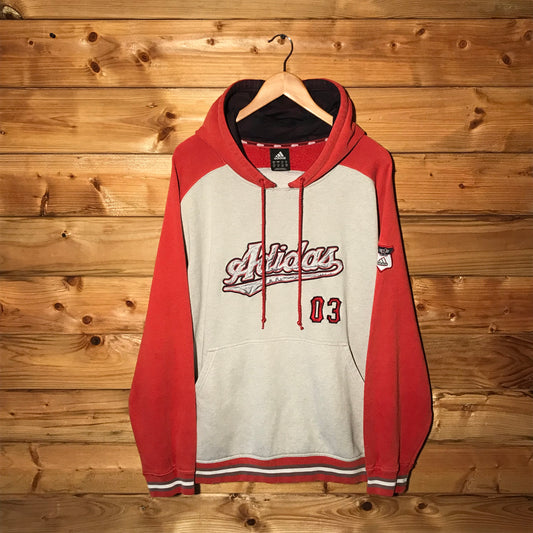 Adidas 03 Centre Script Spellout hoodie