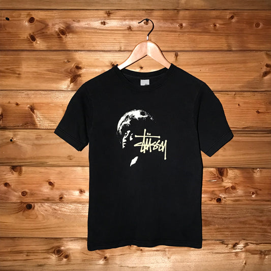 Stüssy Afro Centre Script Spellout t shirt