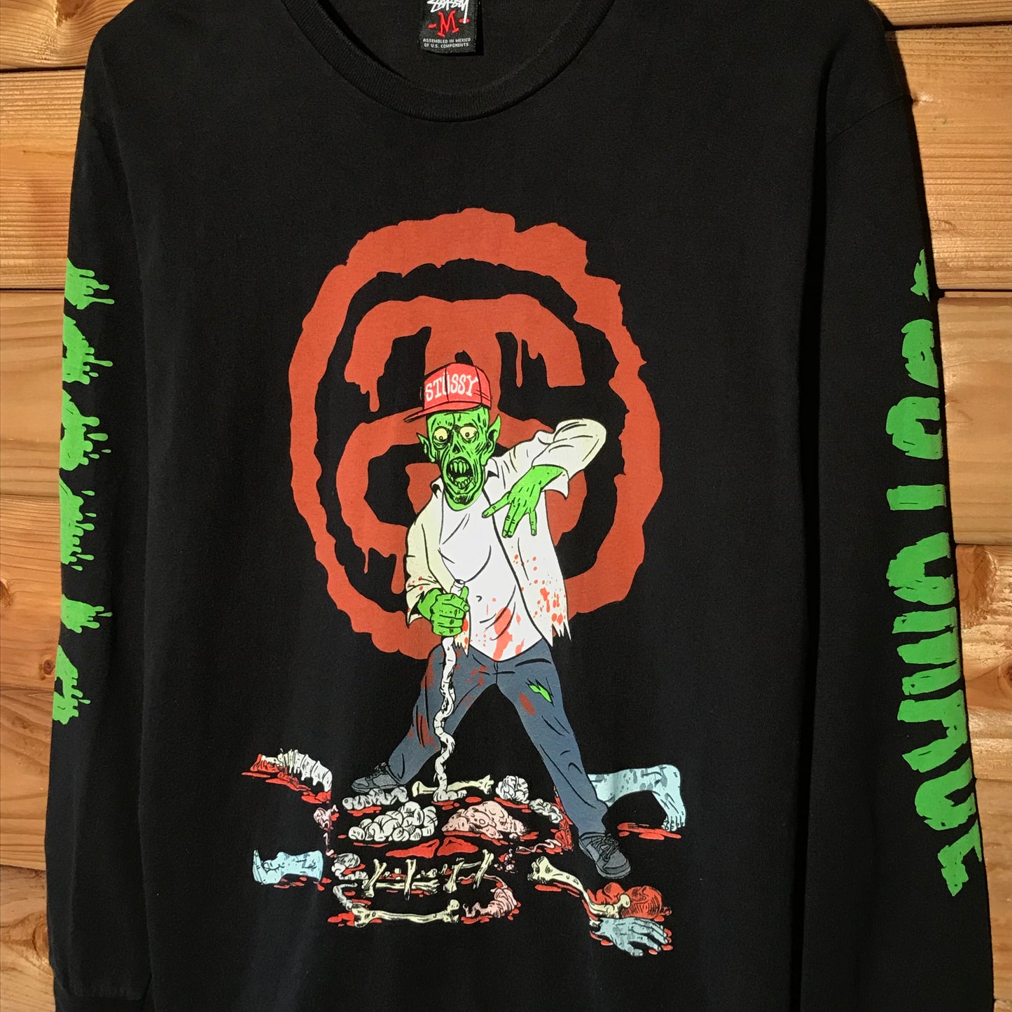 2008 Stüssy x Customade Zombie long sleeve t shirt