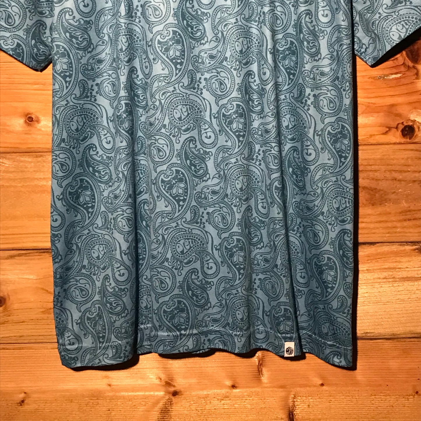 Pretty Green x Umbro Paisley Print Football polo t shirt