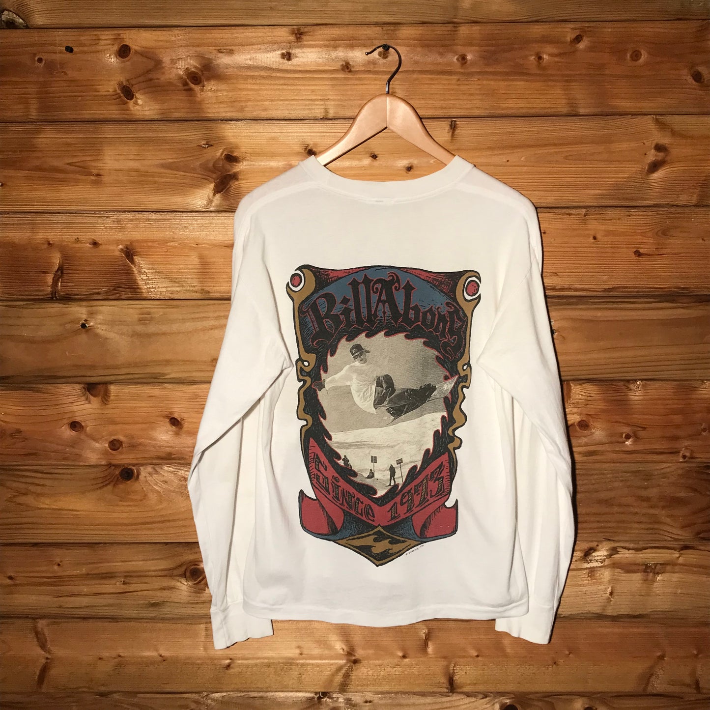 1994 Billabong Snowboarder Photo long sleeve t shirt