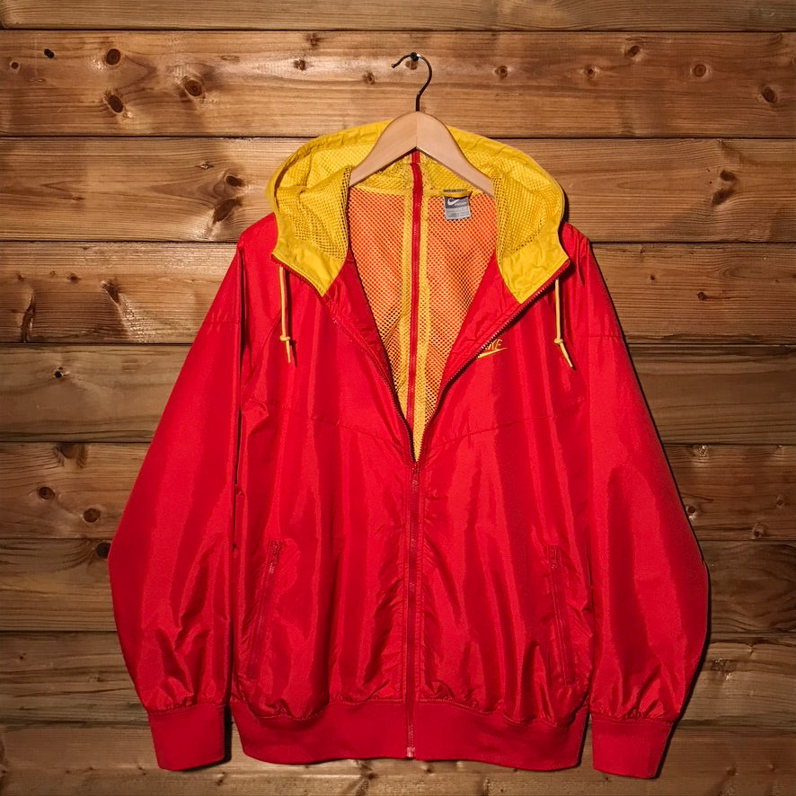 2008 Nike Colour Split full zip through windbreaker jacket