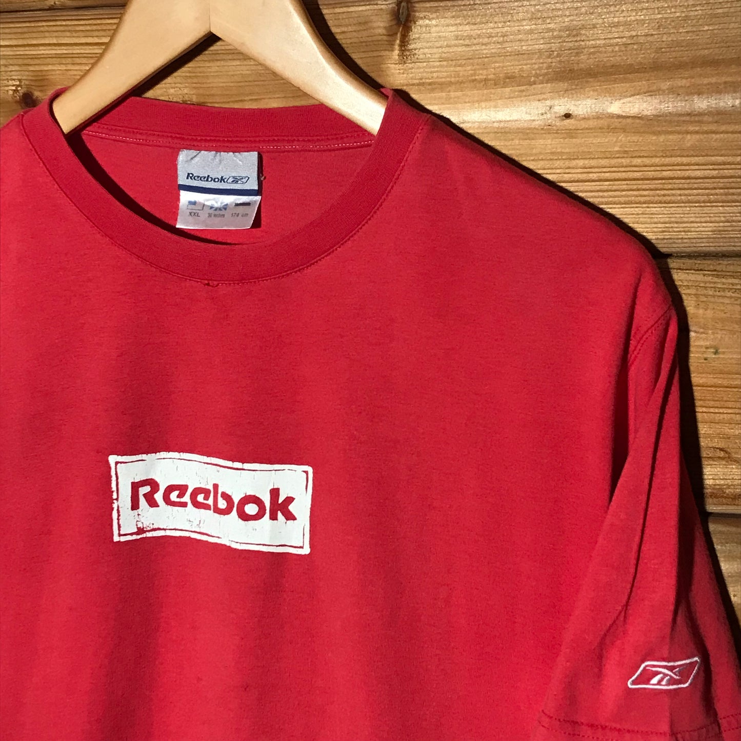 Reebok What're You Looking At? Spellout t shirt