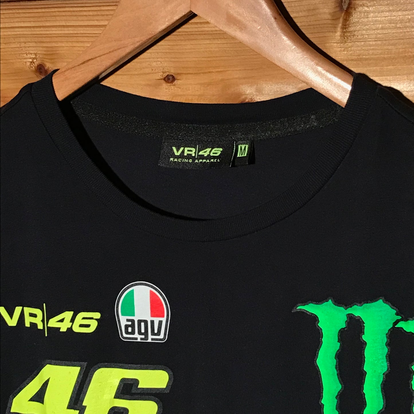 Valentino Rossi 46 Monster Energy Sponsor t shirt