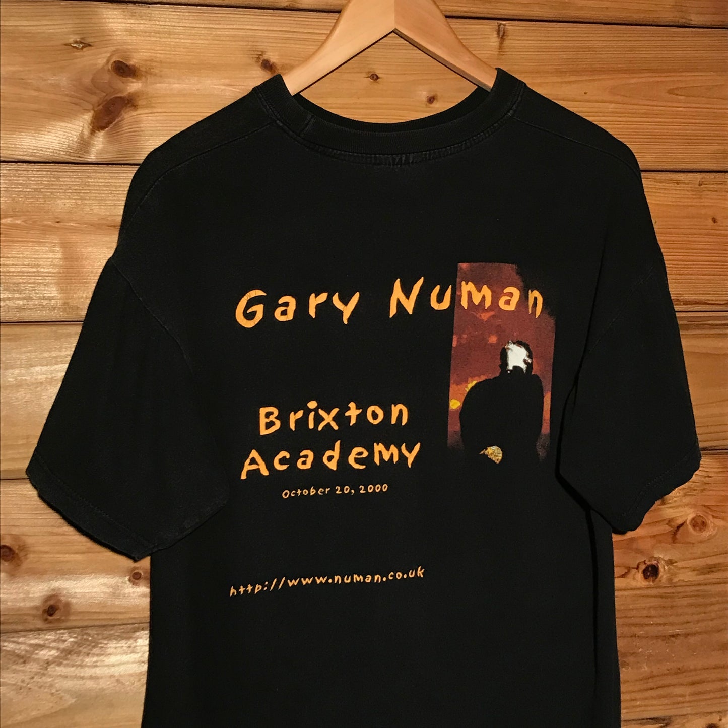 2000 Gary Numan Pure Tour Brixton Academy Concert t shirt