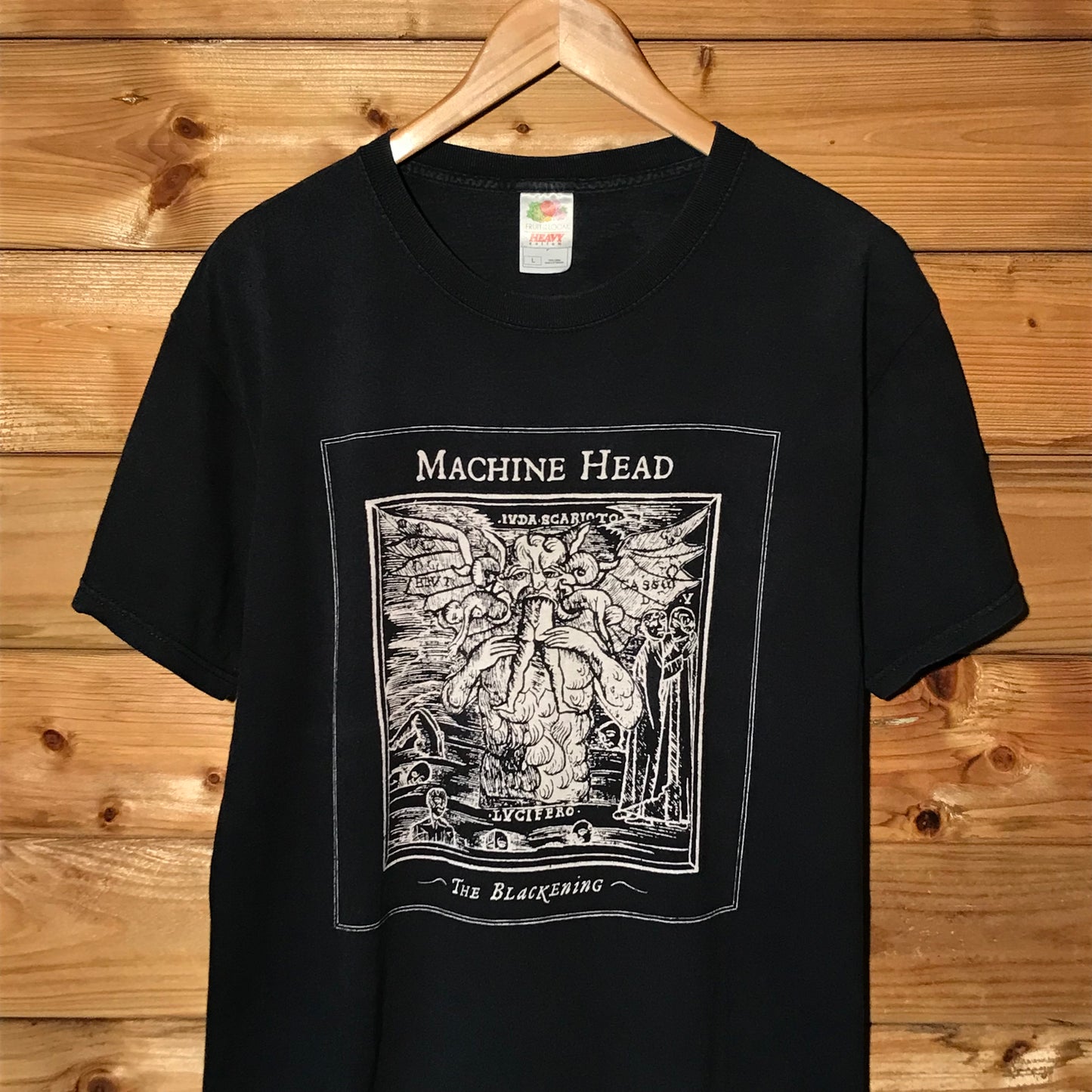 2009 Machine Head The Blackening Continues Europe Tour t shirt