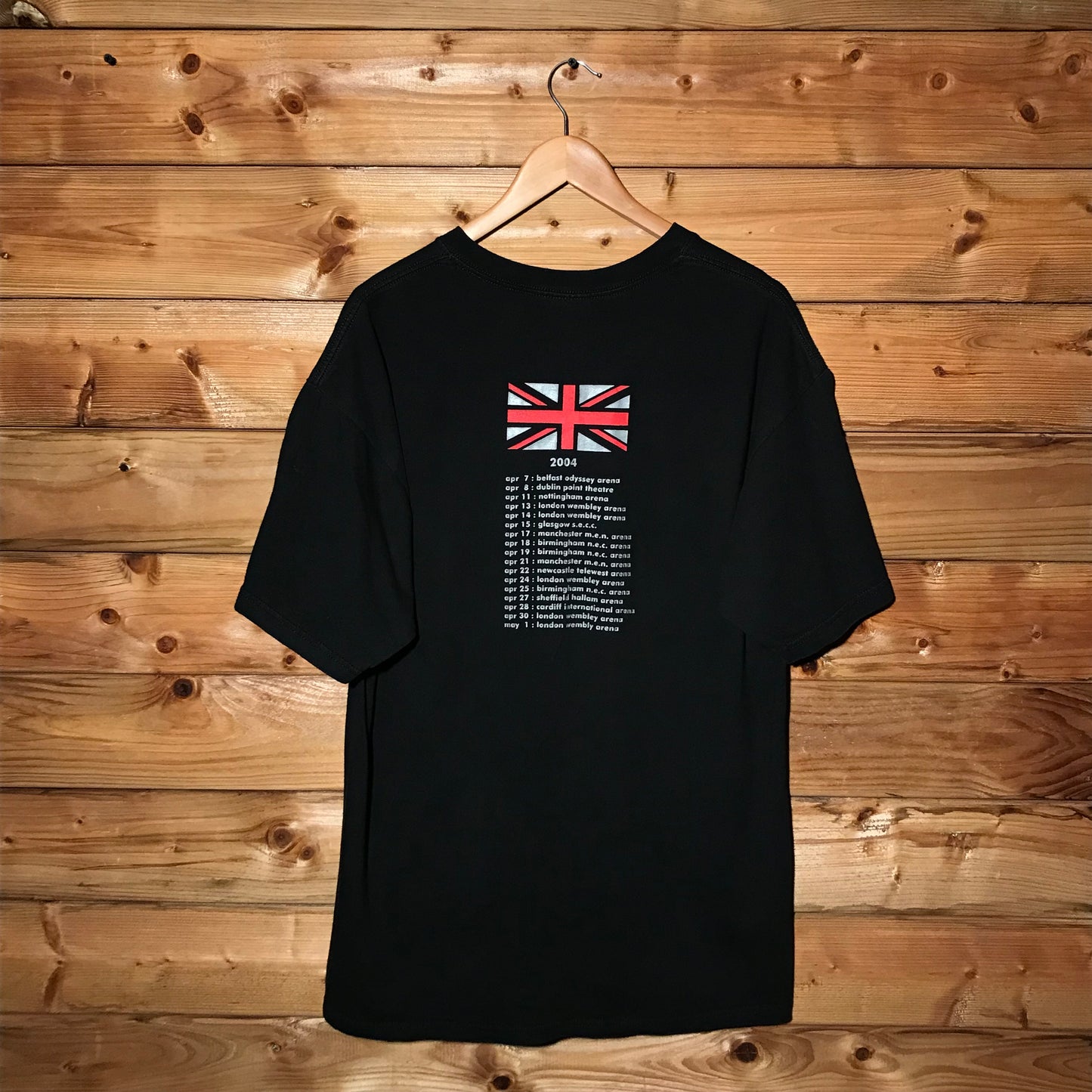 2004 Duran Duran The Reunion UK Tour t shirt