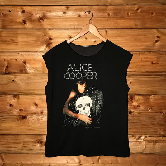 1989 Alice Cooper Trashes The World tank top t shirt