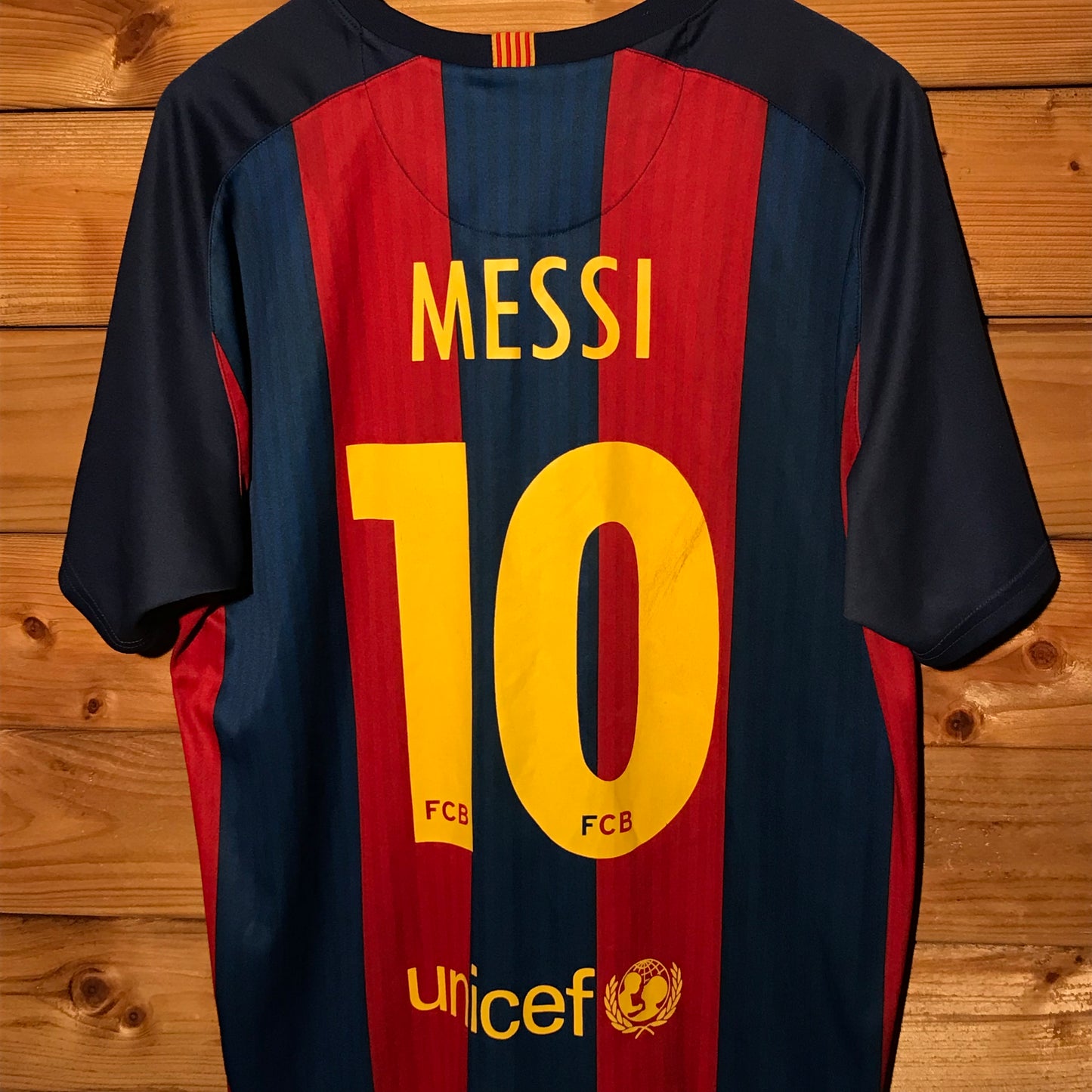 2016 FC Barcelona Messi Home t shirt