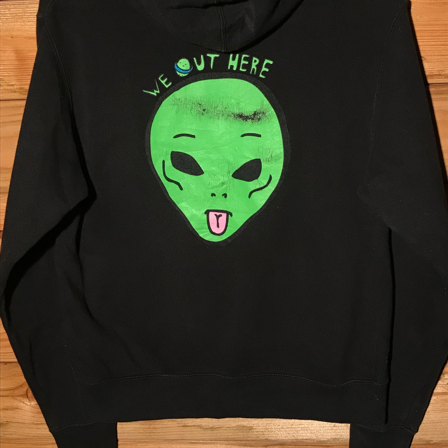 Ripndip We Out Here Alien hoodie