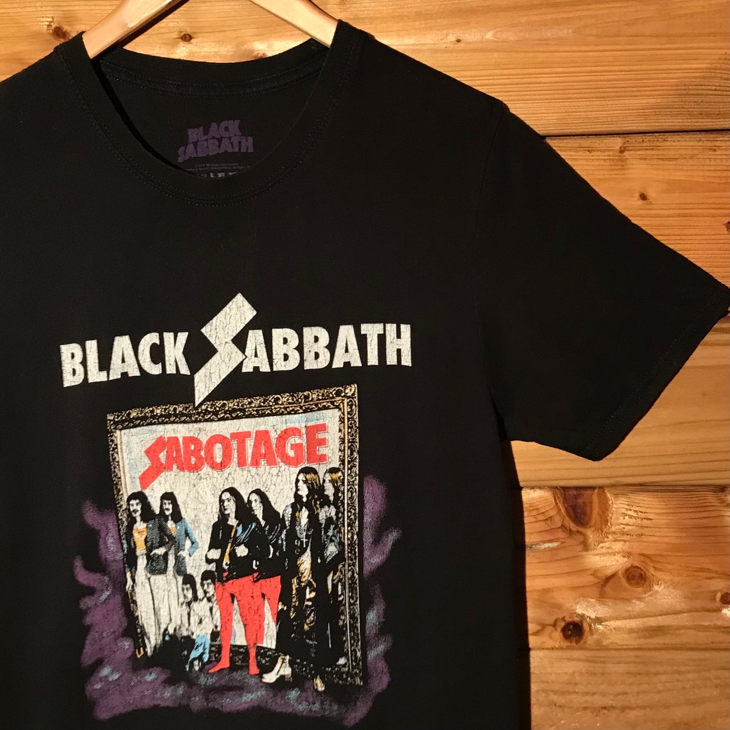 2018 Black Sabbath Sabotage Album t shirt