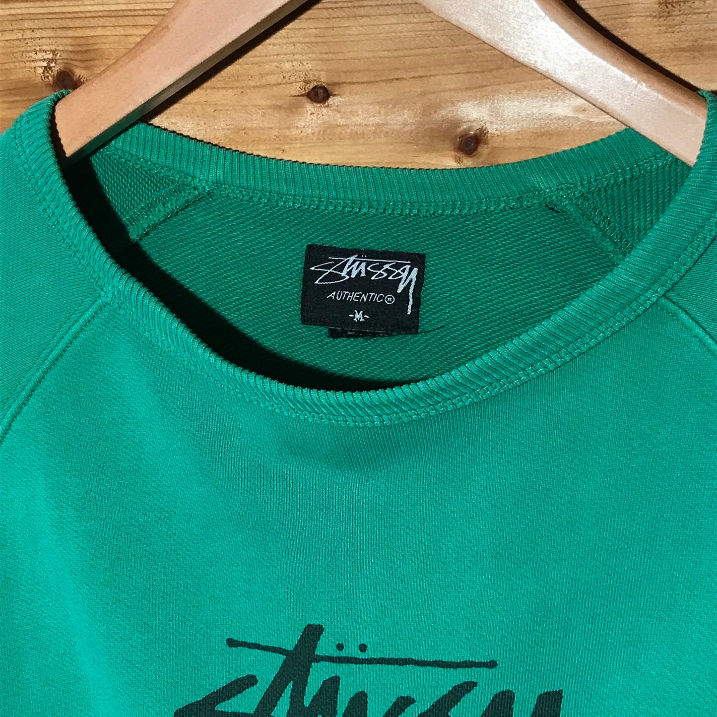 Stüssy Leave No Trace Script Spellout sweatshirt