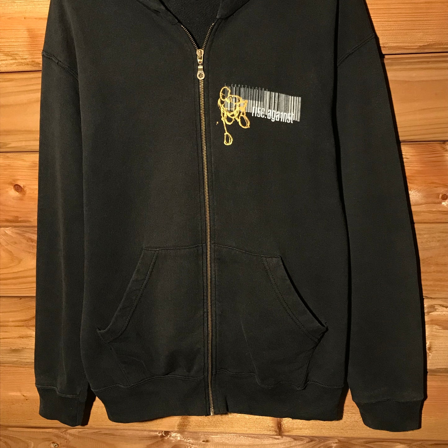 Rise Against Band zip up hoodie