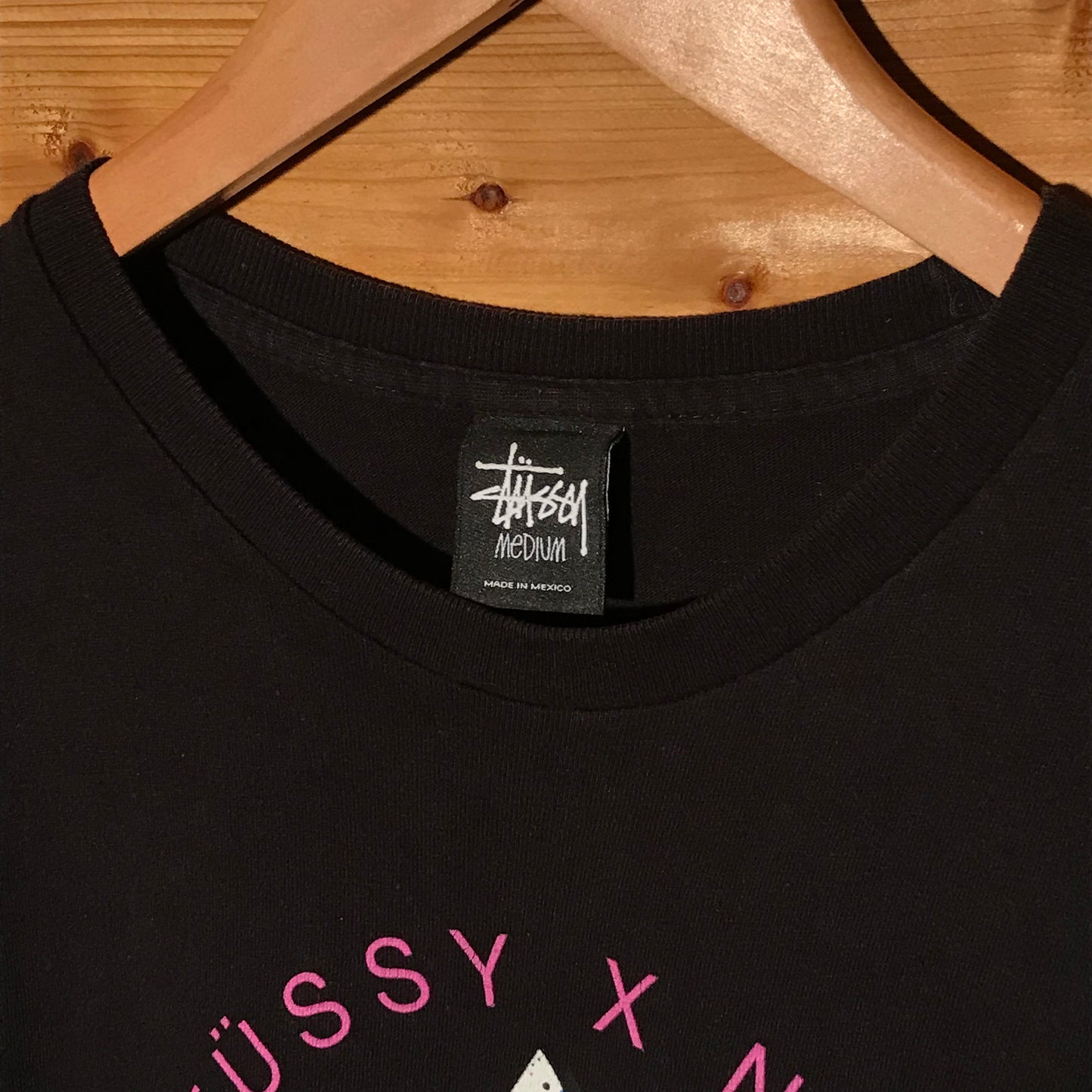 2012 Stüssy x Nike S&S Centre Spellout t shirt