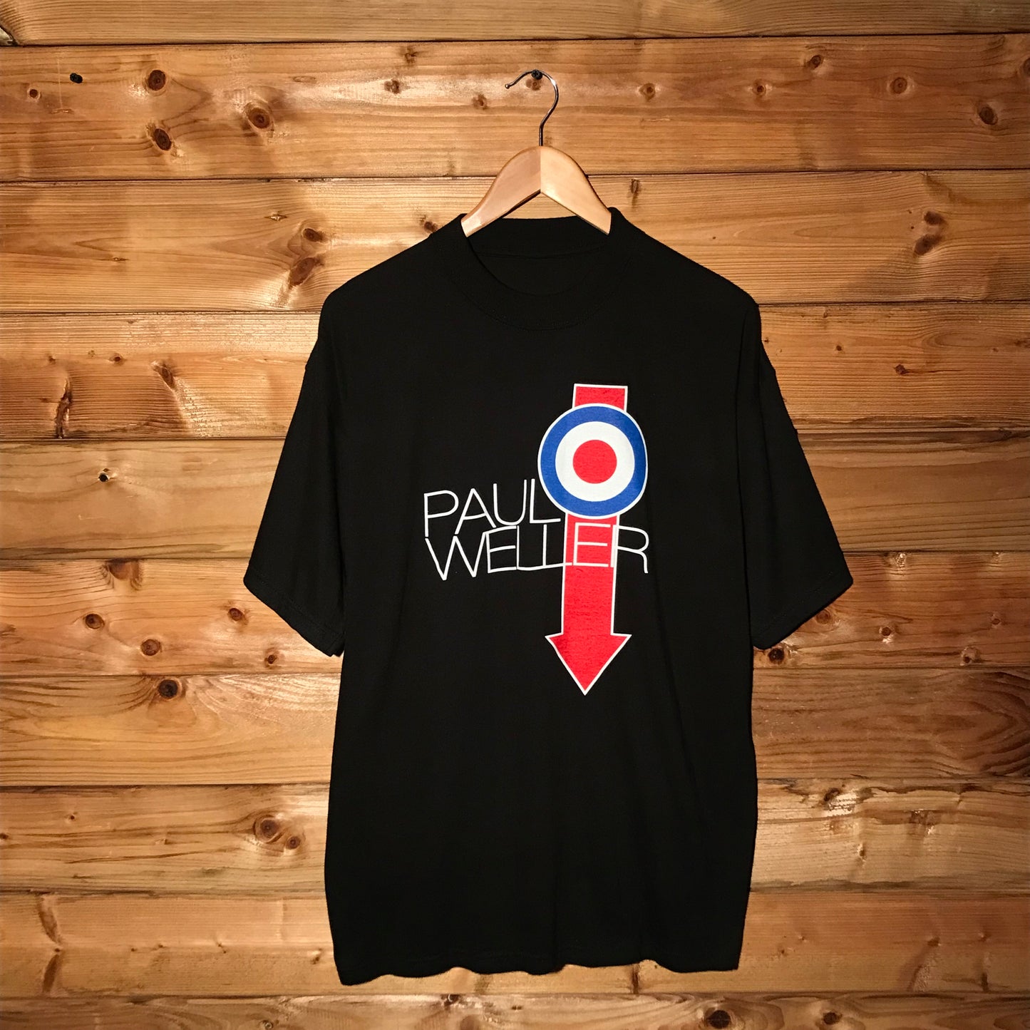 2009 Paul Weller Europe Tour t shirt