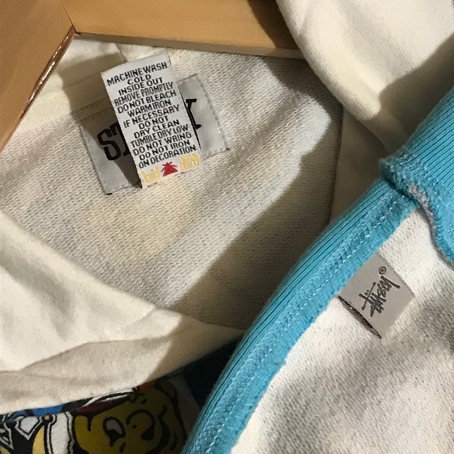 2007 Stüssy Headz Collection AOP zip up hoodie