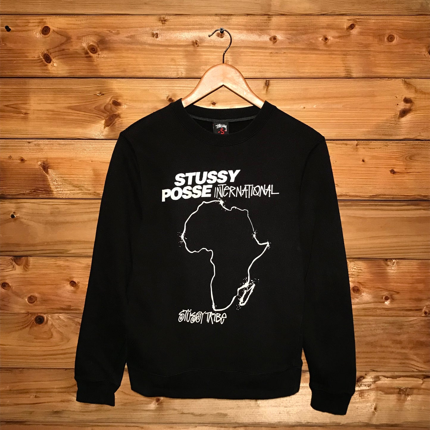 Stüssy Posse International Africa Island Tribe sweatshirt