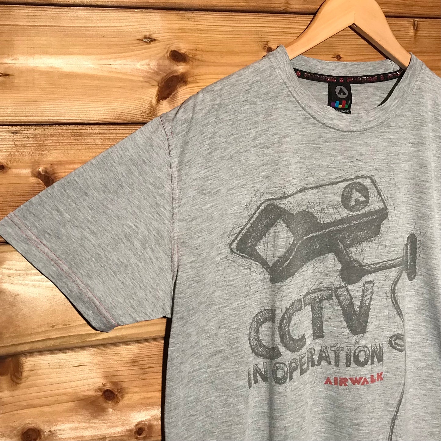 Airwalk CCTV In Operation Security Camera t shirt