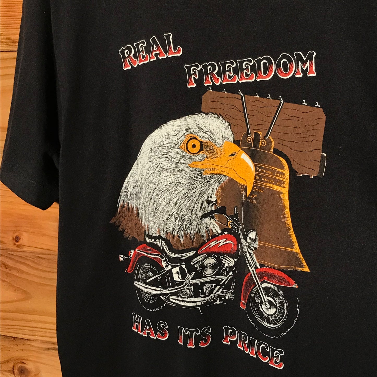 90s Real Freedom Has Its Price American t shirt