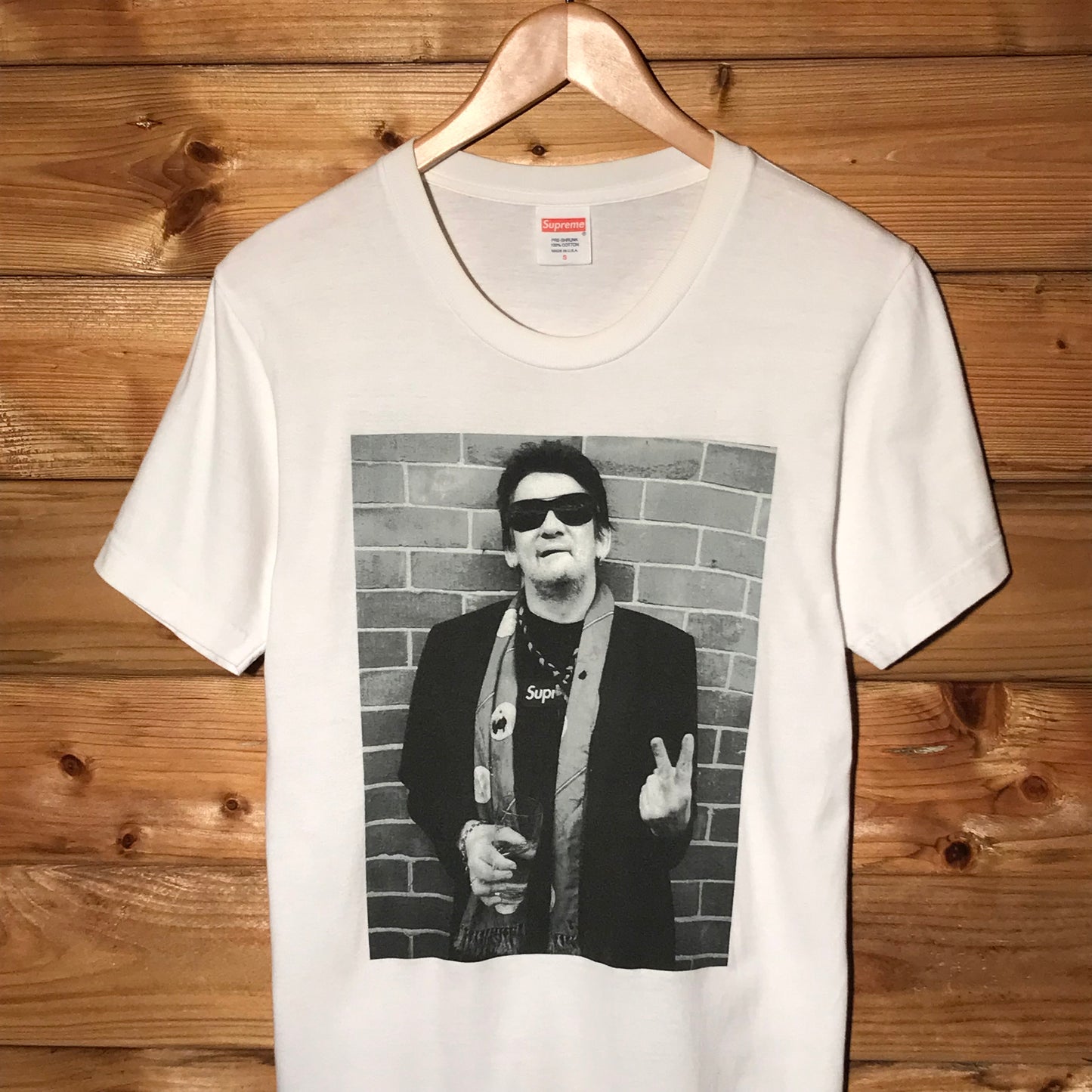 Supreme Shane MacGowan Photo t shirt