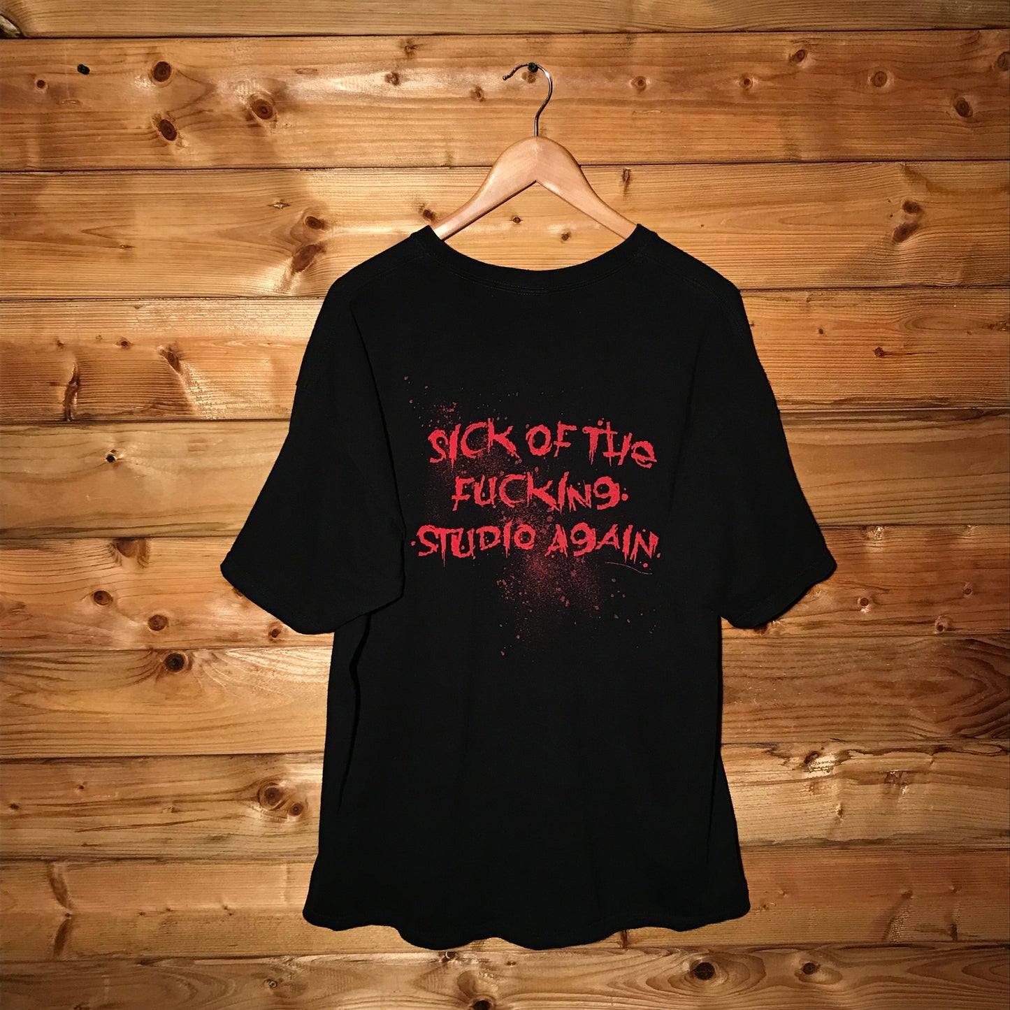 2007 Metallica Sick of the Studio London Concert t shirt