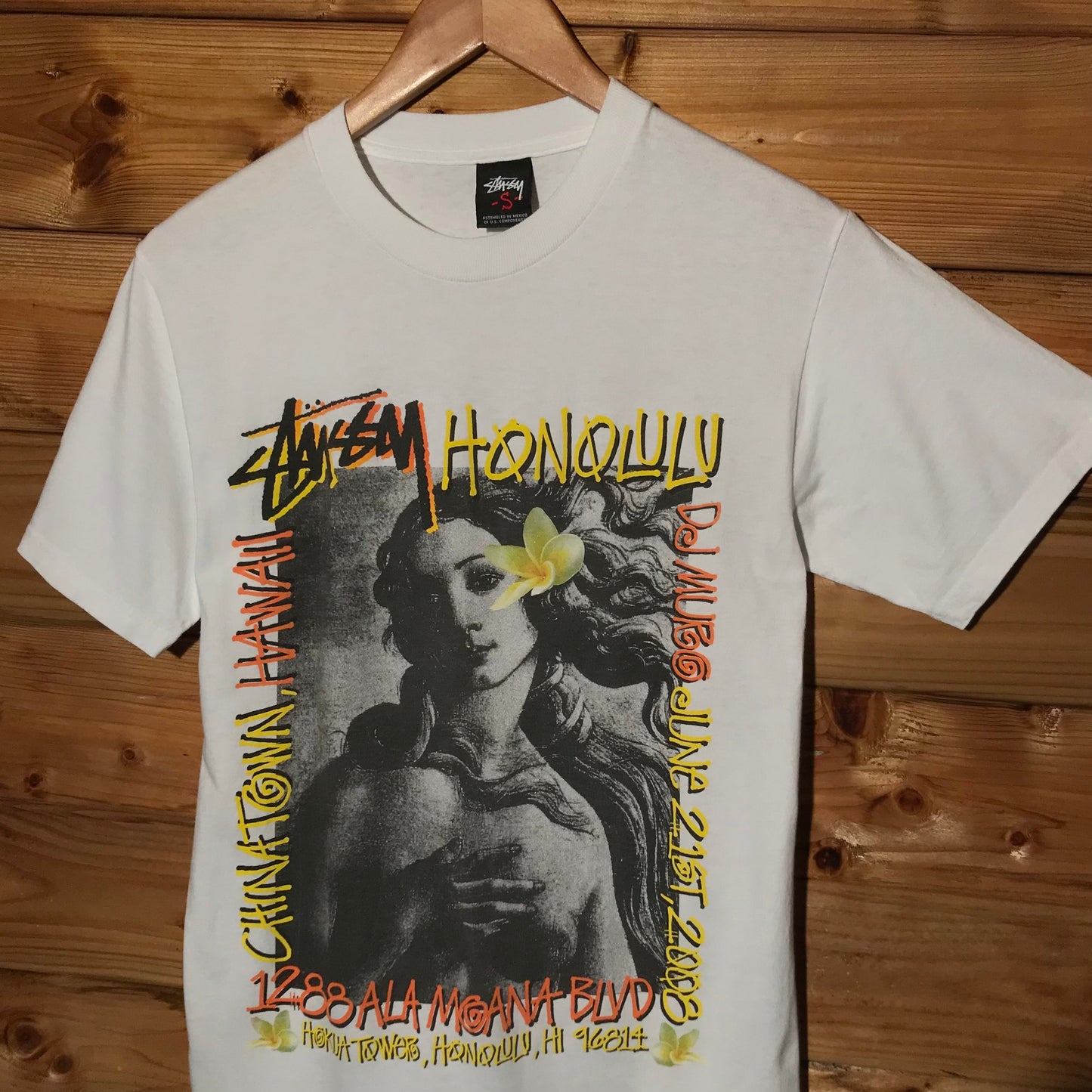 2008 Stüssy Honolulu DJ Muro Next Door Party Event t shirt