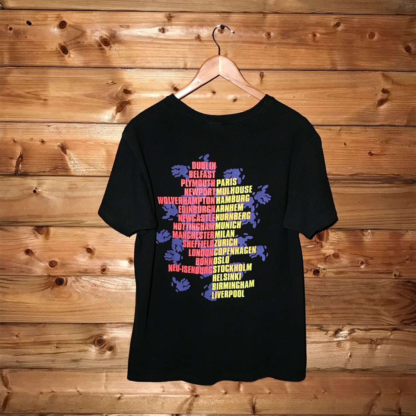 1991 Extreme Pornograffitti Europe Tour t shirt