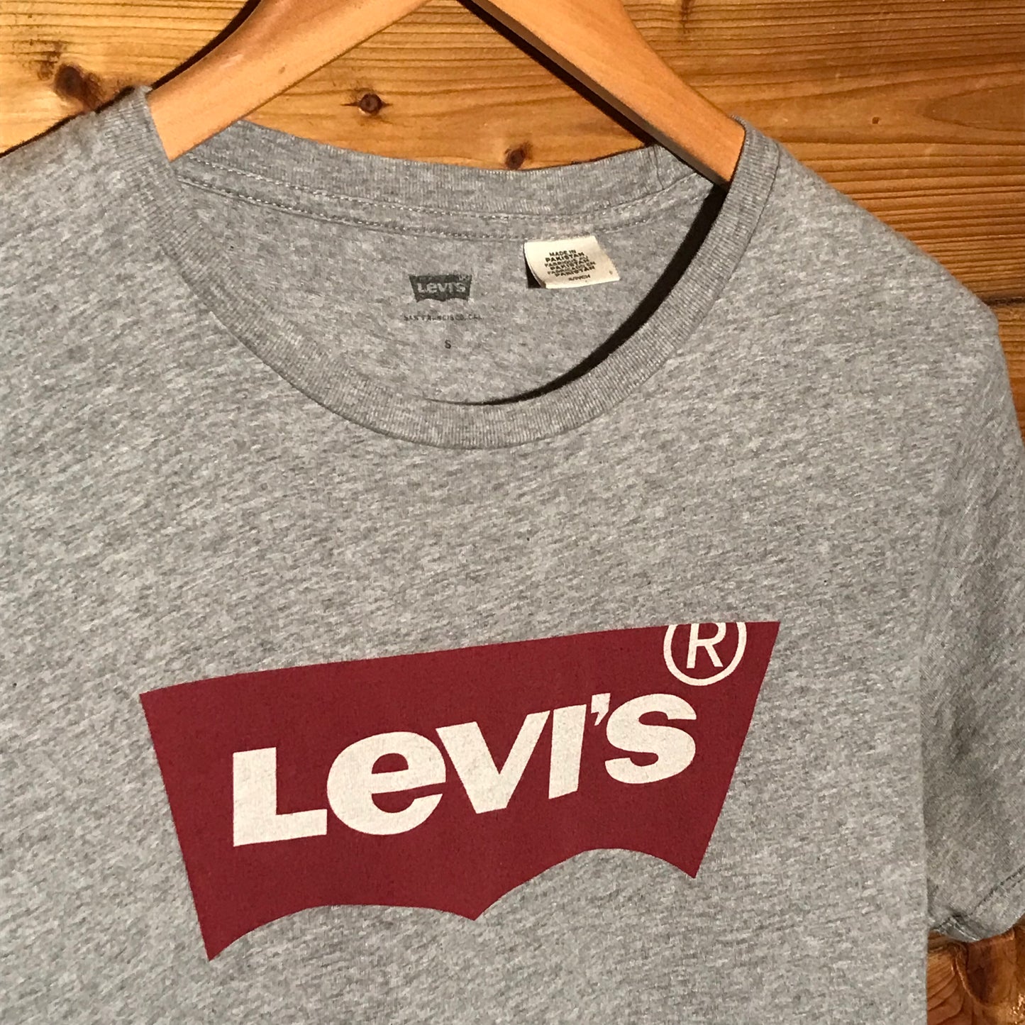 Levis Centre Spellout t shirt