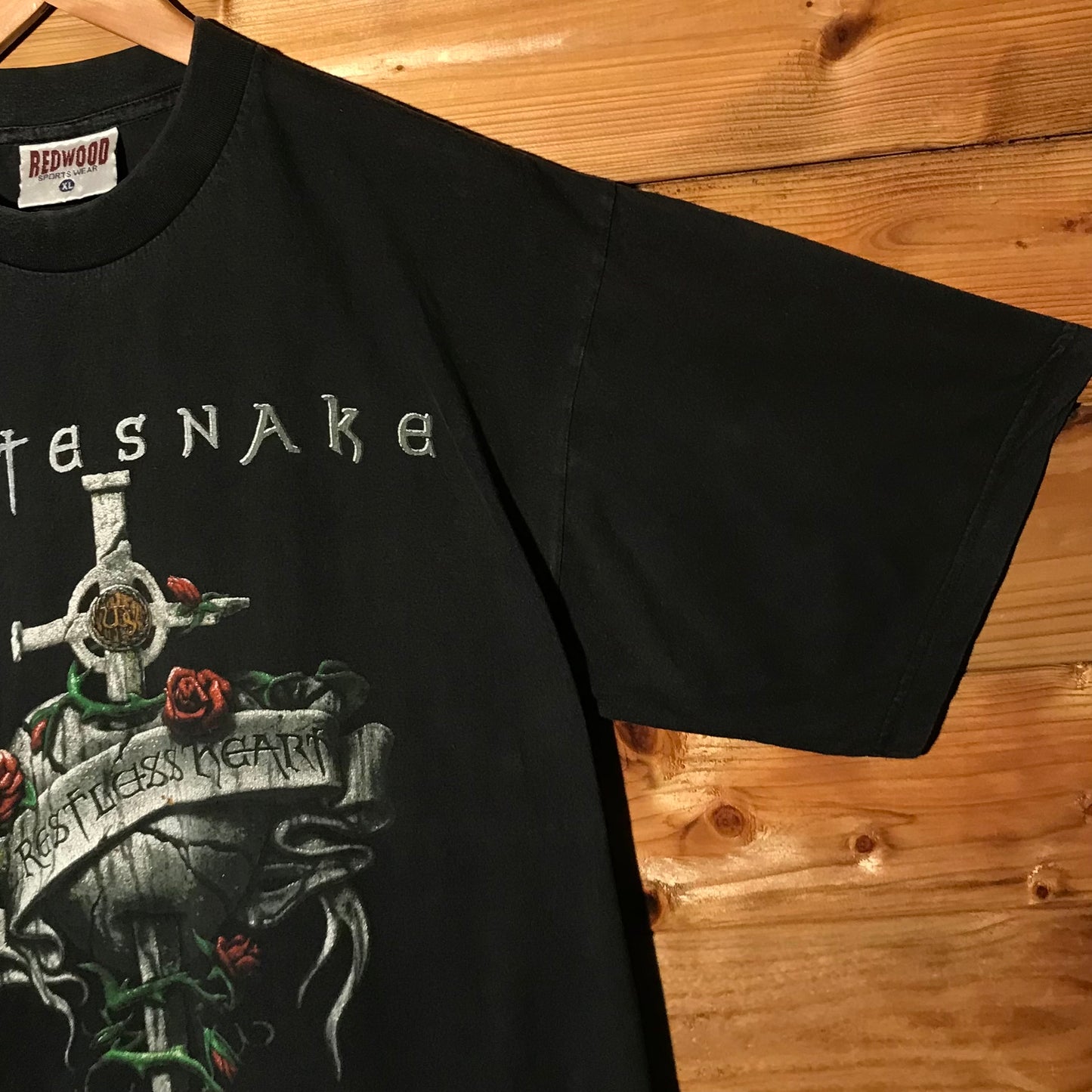 1997 Whitesnake Restless Heart World Tour t shirt