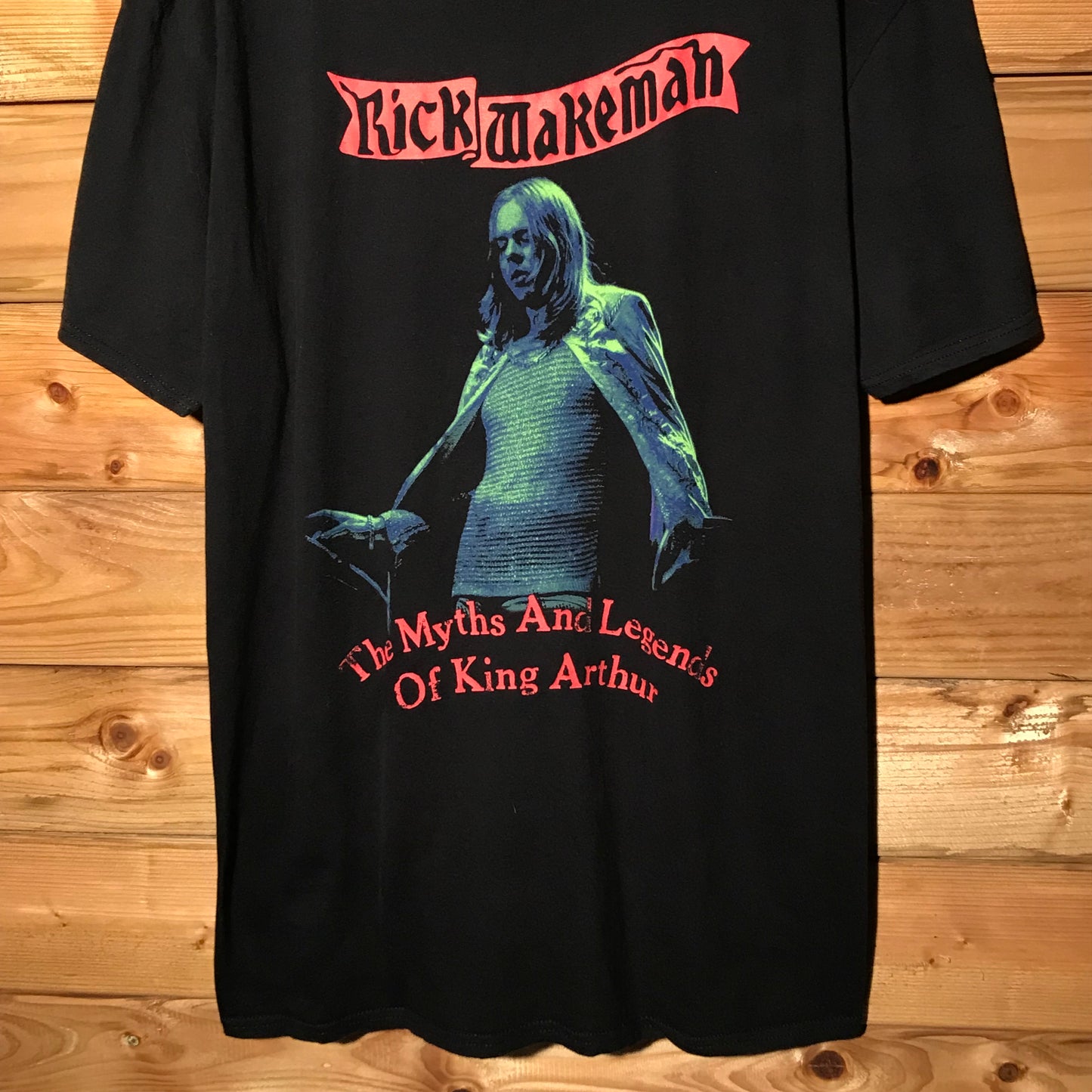 2016 Rick Wakeman King Arthur World Tour t shirt