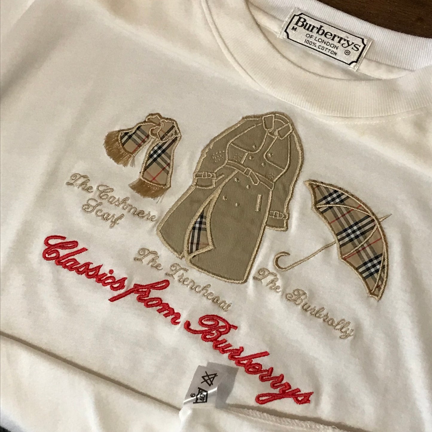 90s Burberry Nova Check Classics t shirt