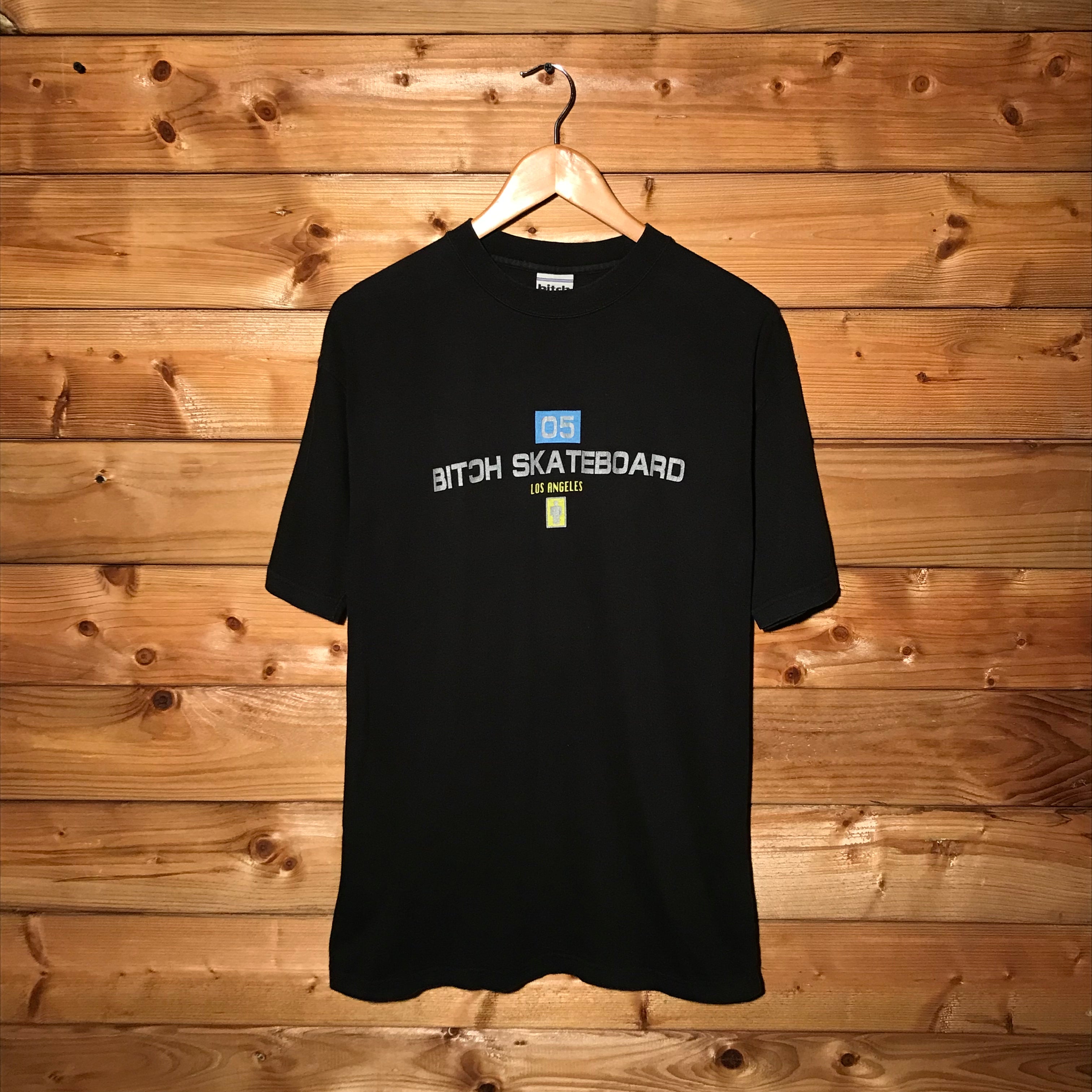 90s bitch skateboards ビッチvintage T-shirt 90s bitch skateboards