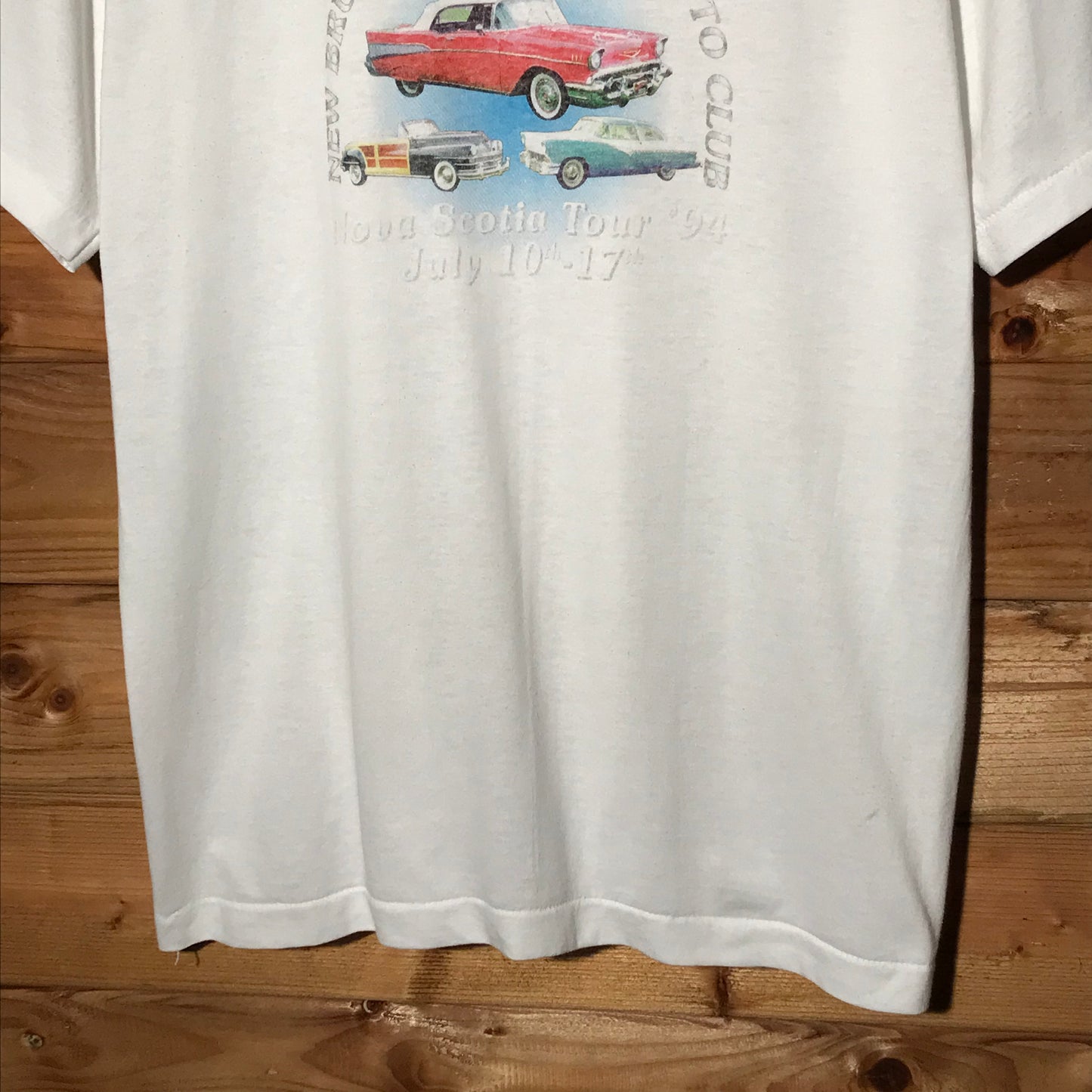 1994 Antique Car Auction Promo t shirt